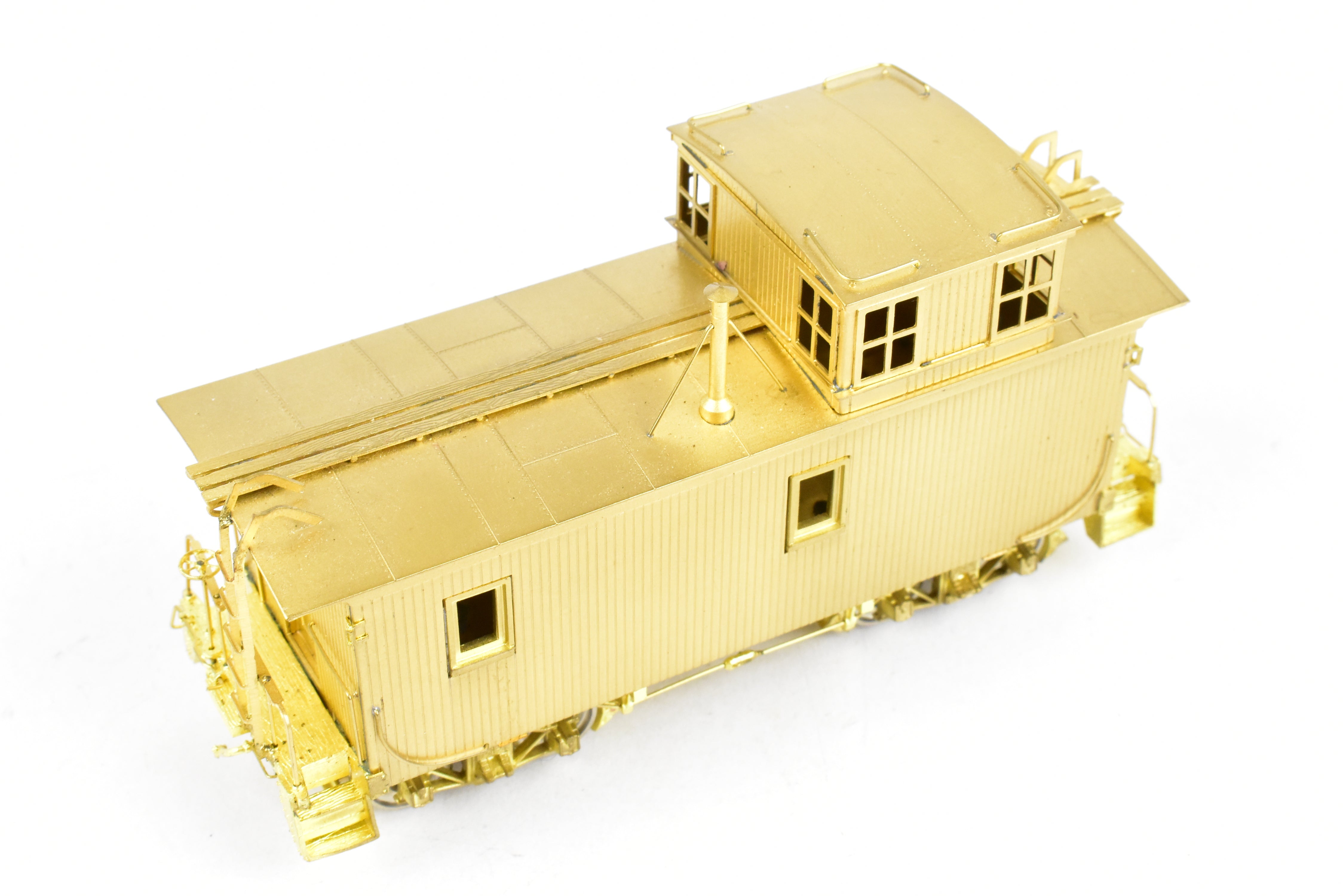 Collector's Edition HO Scale Brass Model of Beaver Creek Colorado Midland Wood Caboose