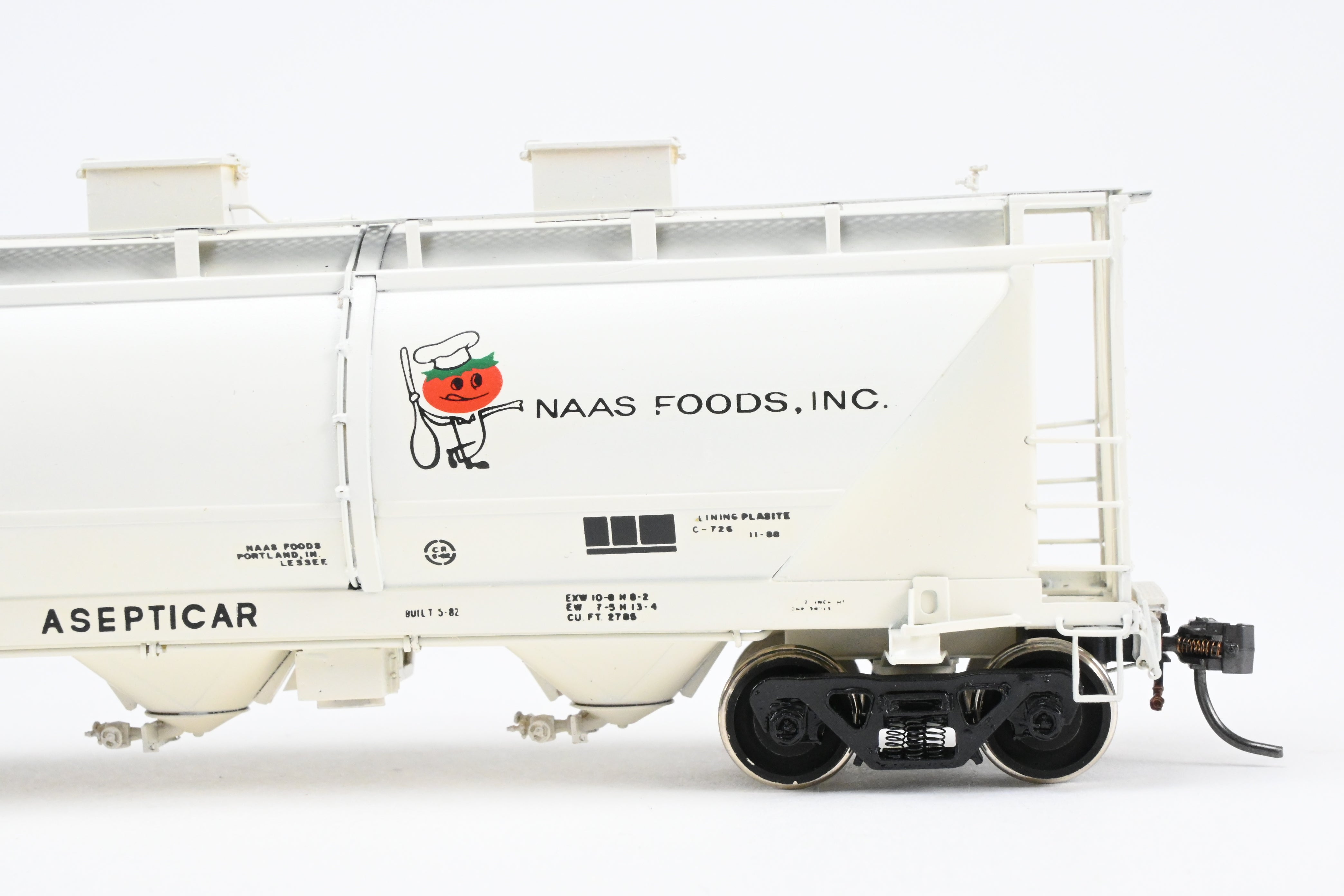HO Brass OMI North American Hopper CP No. 94651, Custom Painted