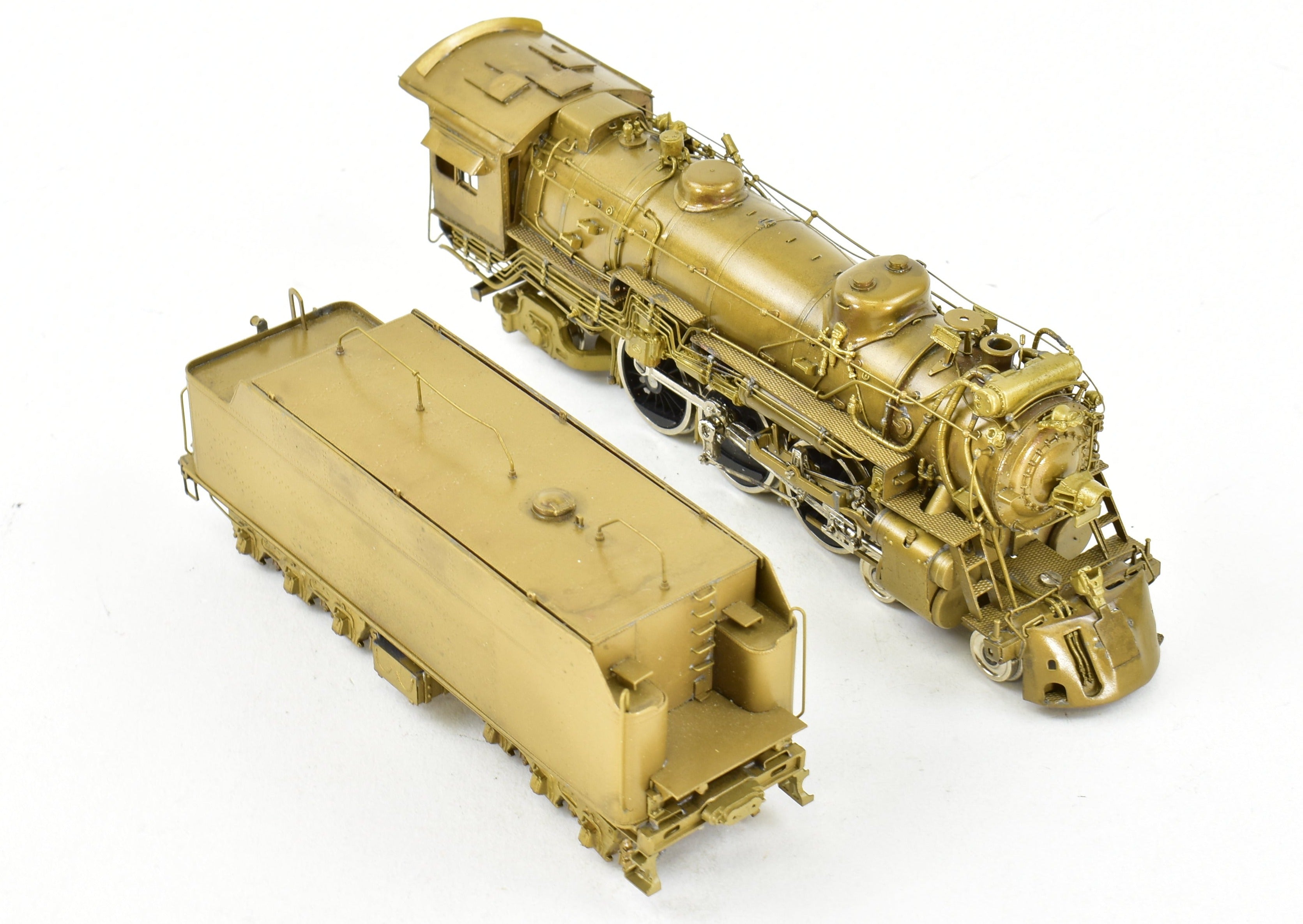HO Brass Hallmark Models Missouri Pacific 6600 Class 4-6-2 Pacific Locomotive