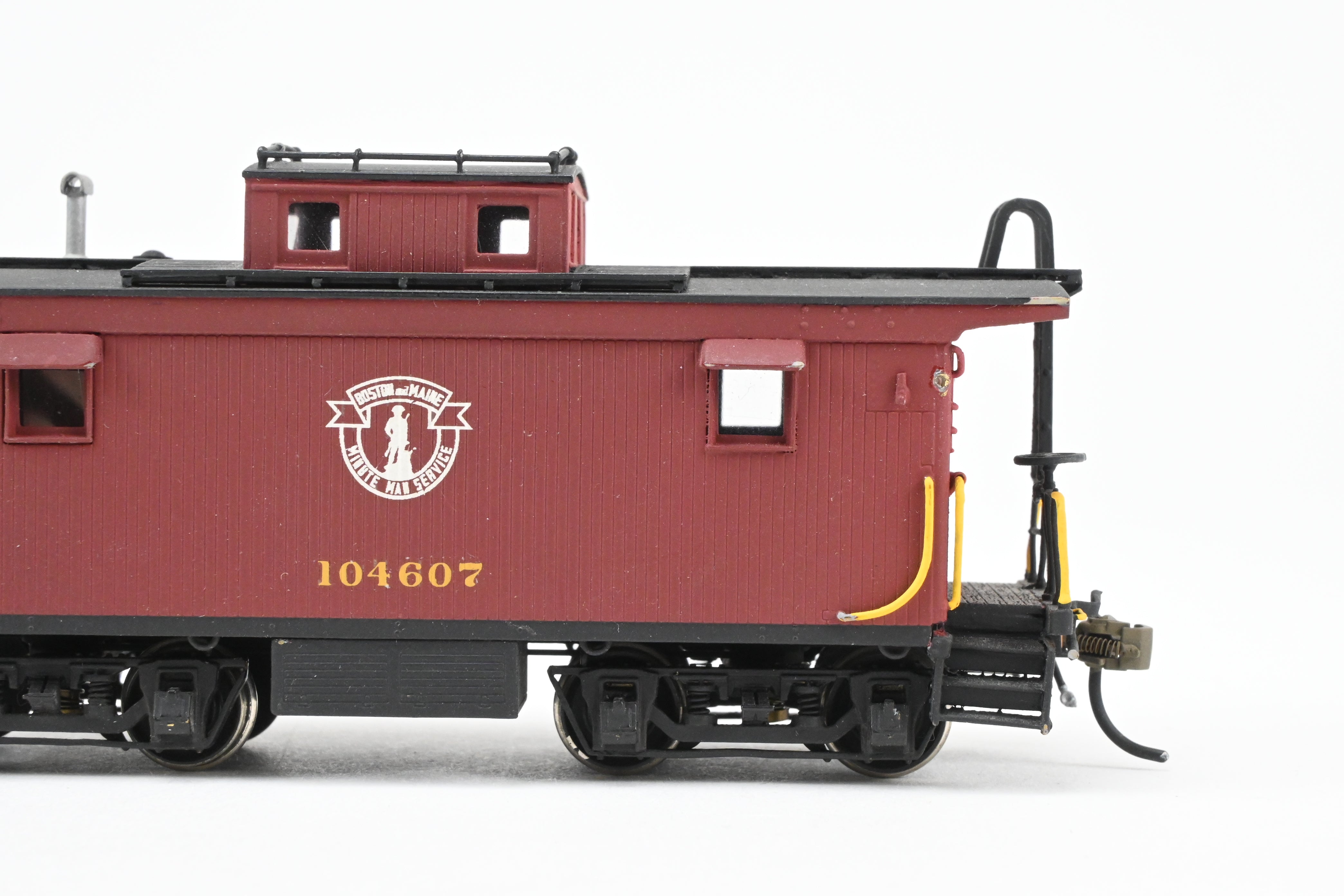 OMI Overland Models, Inc. Custom Painted B&M Boston & Maine Wood Caboose #104647