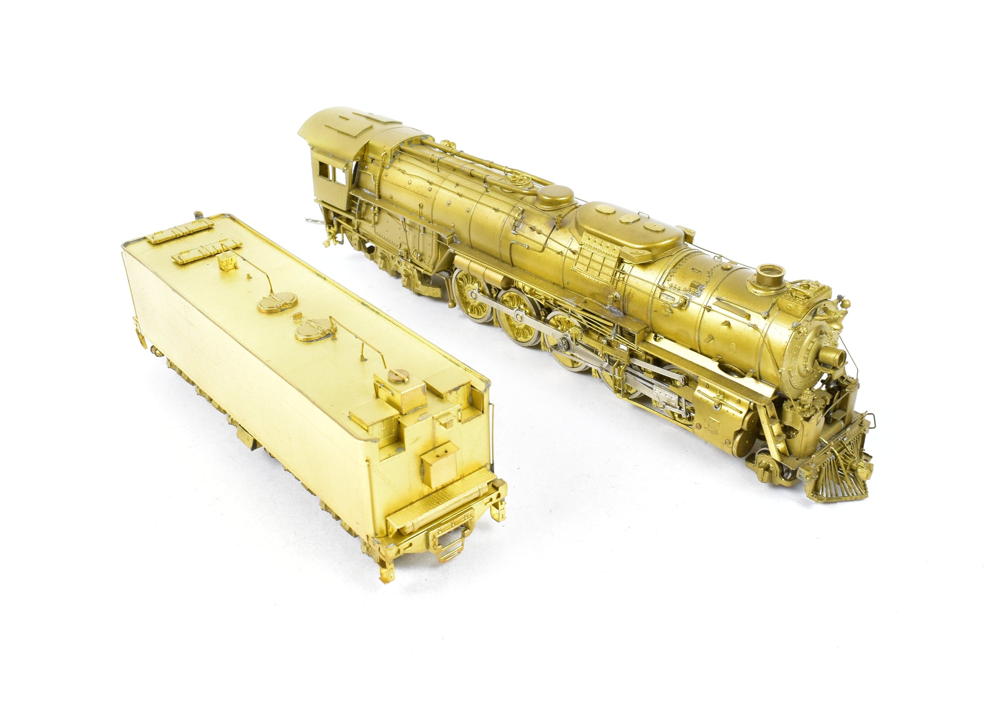 HO Brass Westside Model Co. ATSF Santa Fe Fleetwood Classic Steam Locomotive Set