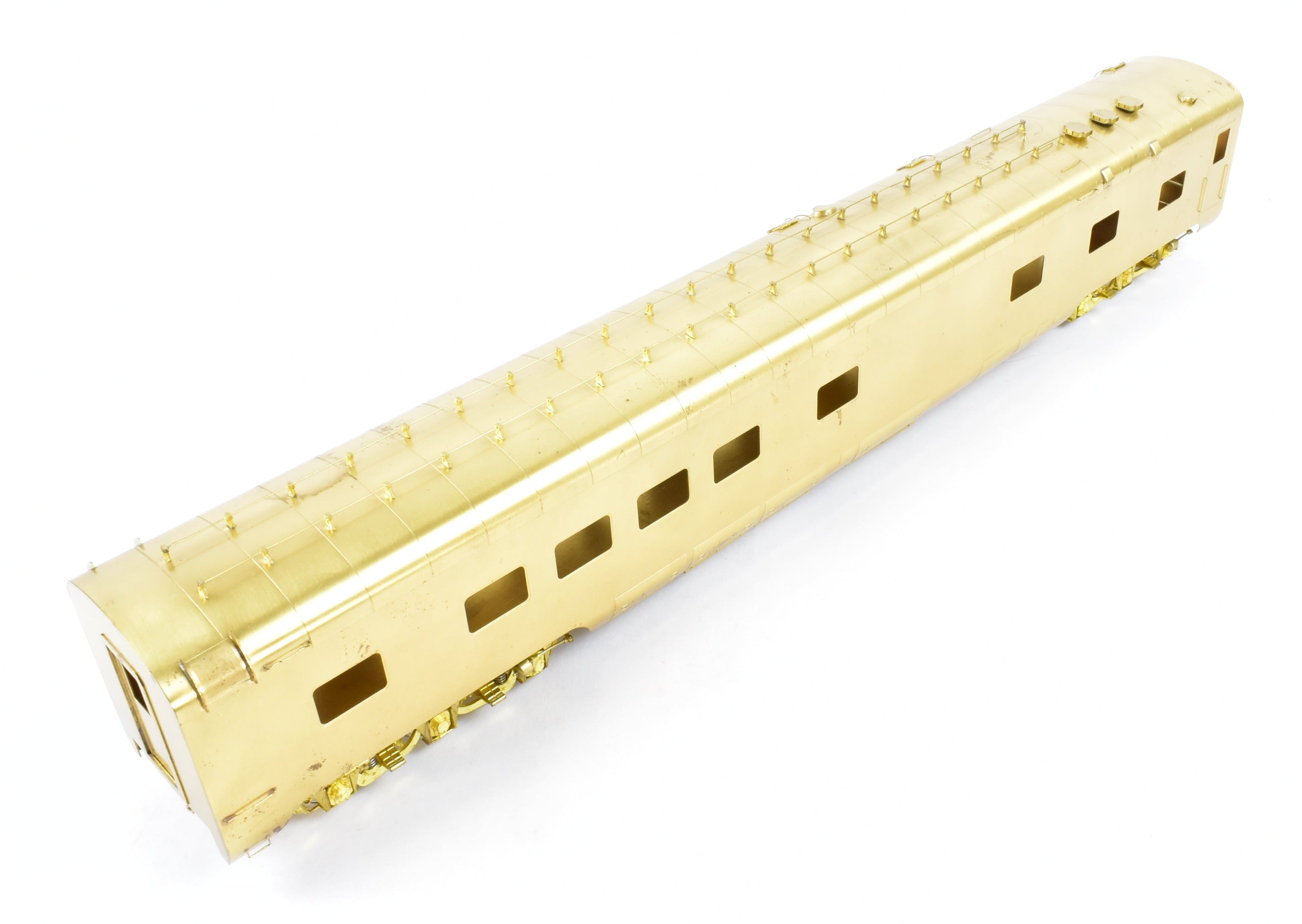 1985 O Scale Brass Sunset Models NYC New York Central Diner with Trucks