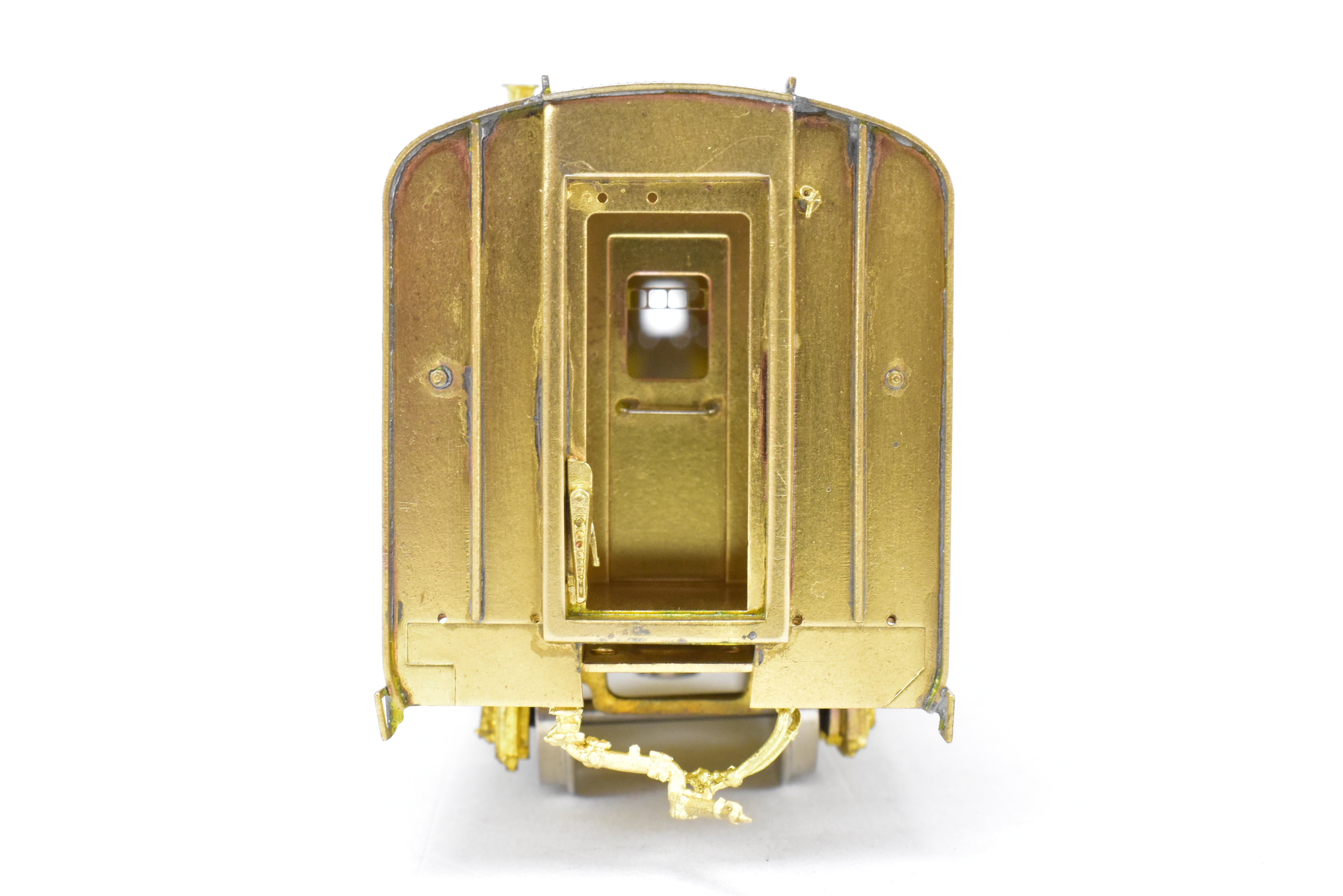 High - Quality HO Scale Brass Cascade Models Union Pacific Budd 10 RMT - 6DBR Cabarton Staff Car Model #202