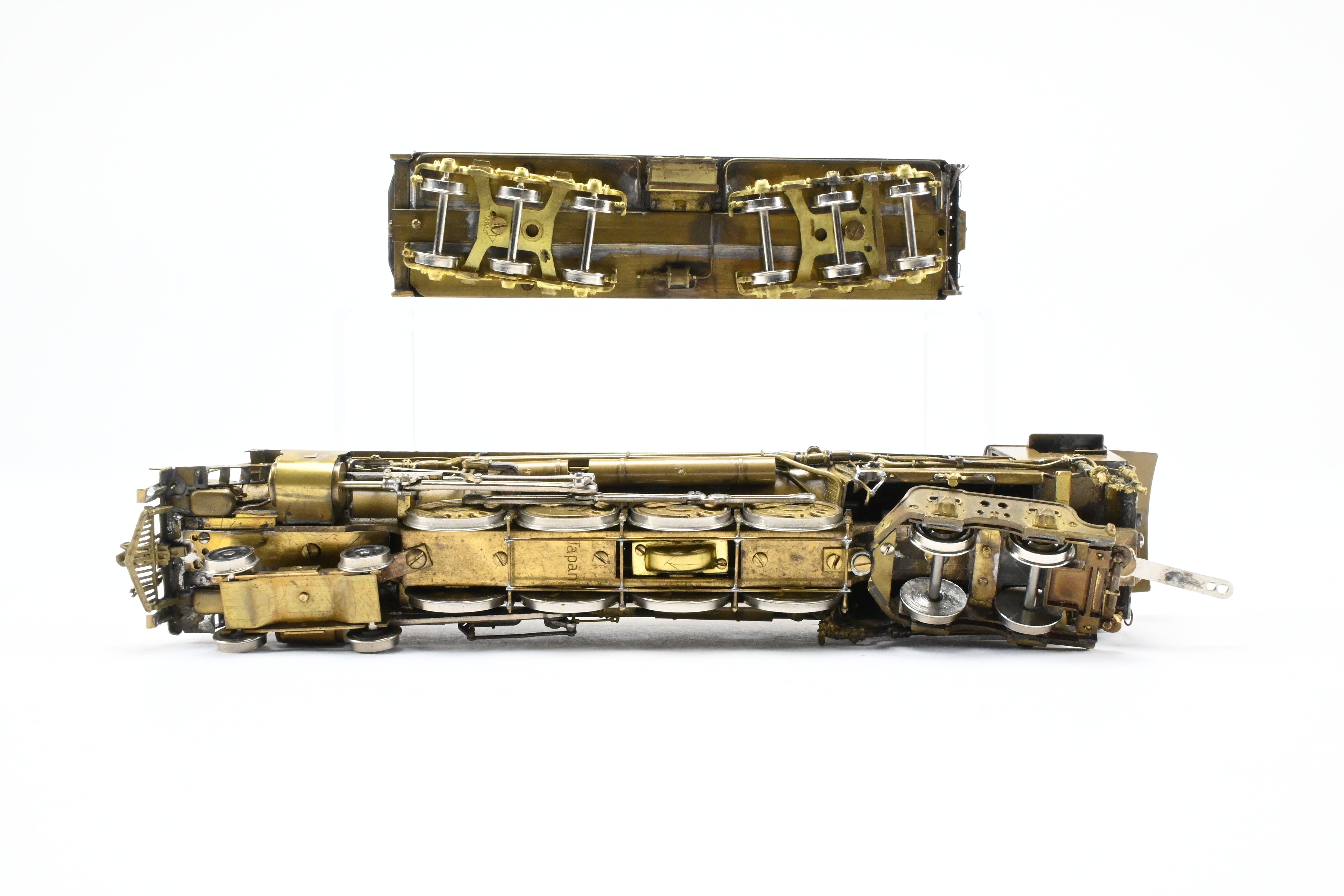 HO Scale Brass Hallmark Models SLSF - Frisco 4500 Class Dual Service Series 4-8-4 Custom Model Engine Driven by Joe G. Collias