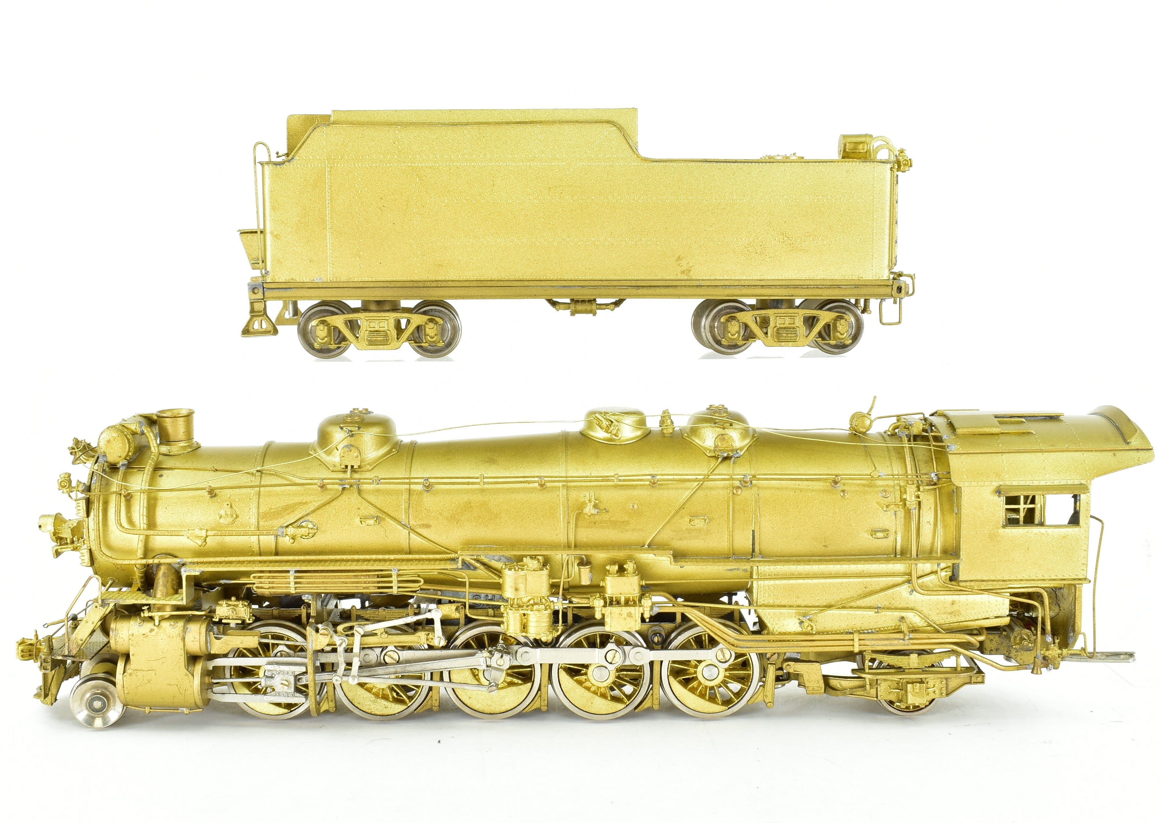 HO Scale Brass Key Imports C&S - Colorado & Southern 2-10-2 Santa Fe Model Train