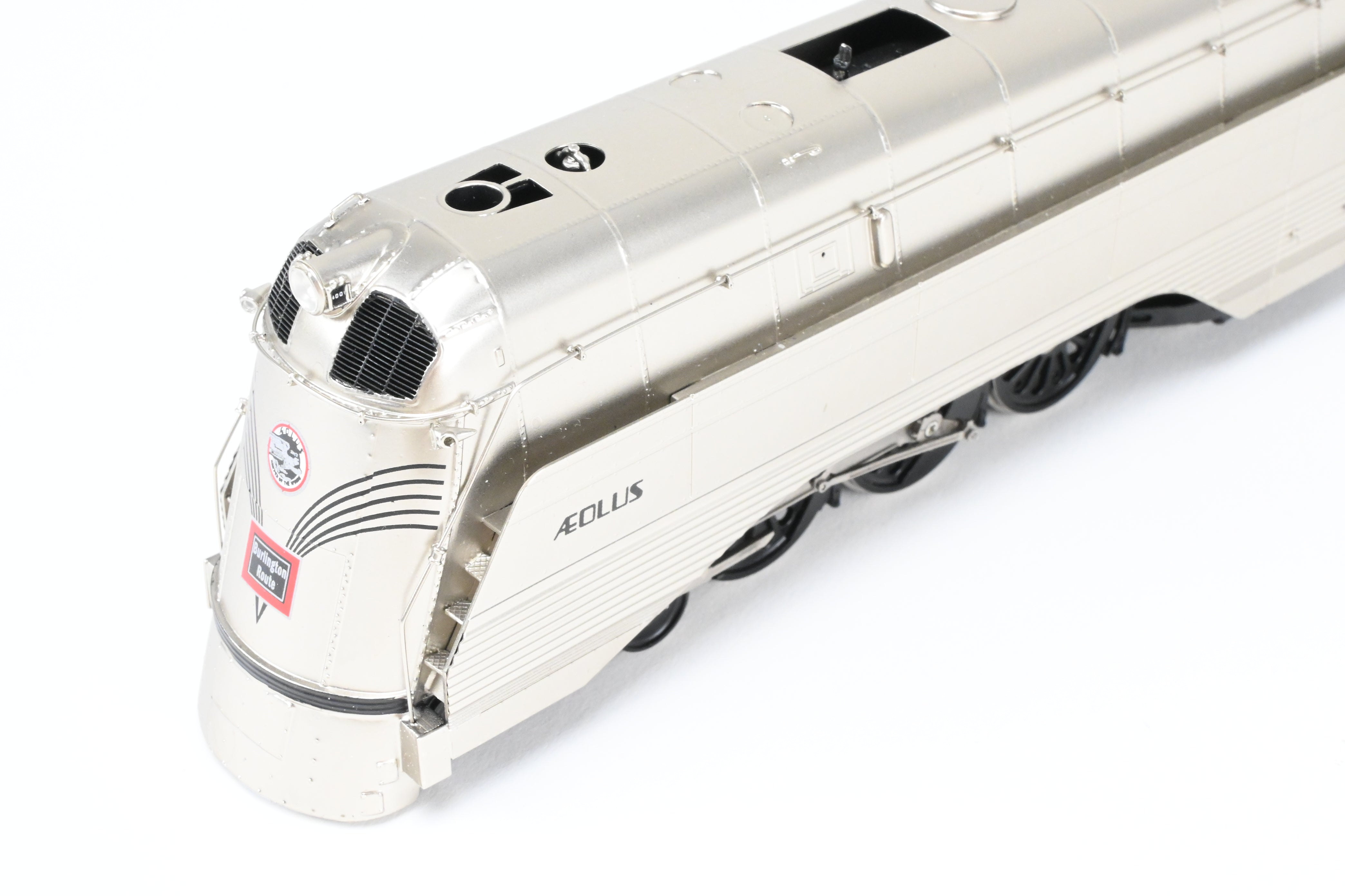 HO Brass Precision Scale Co. CB&Q Burlington Route S4a 4-6-4 Hudson Aeolus No. 4001
