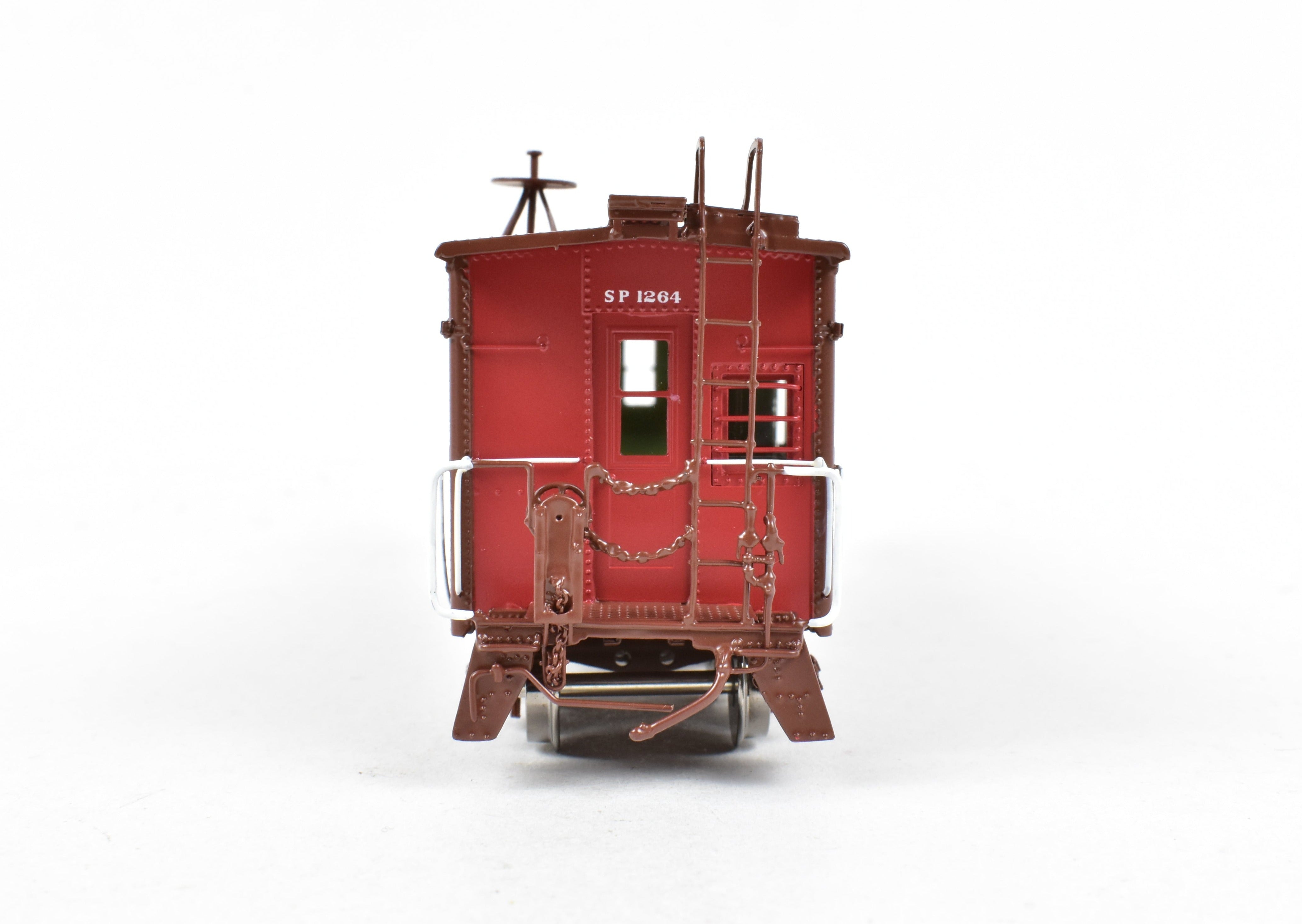 HO Scale Brass Southern Pacific Bay Window Caboose C-30-4 FP No. 1264 by Challenger Imports