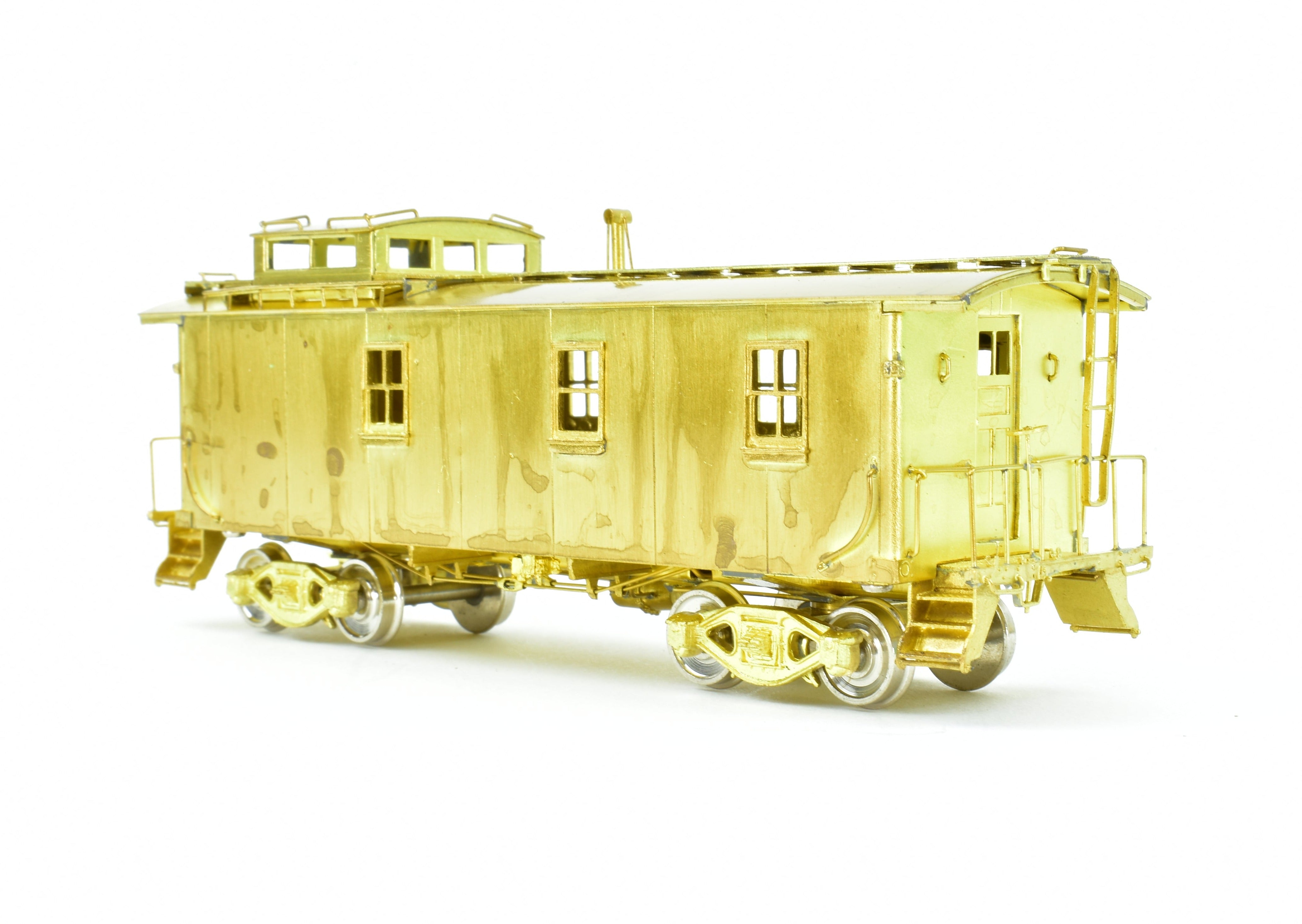 HO Brass OMI NYC - New York Central 1900 Wood Caboose, Like-New Model
