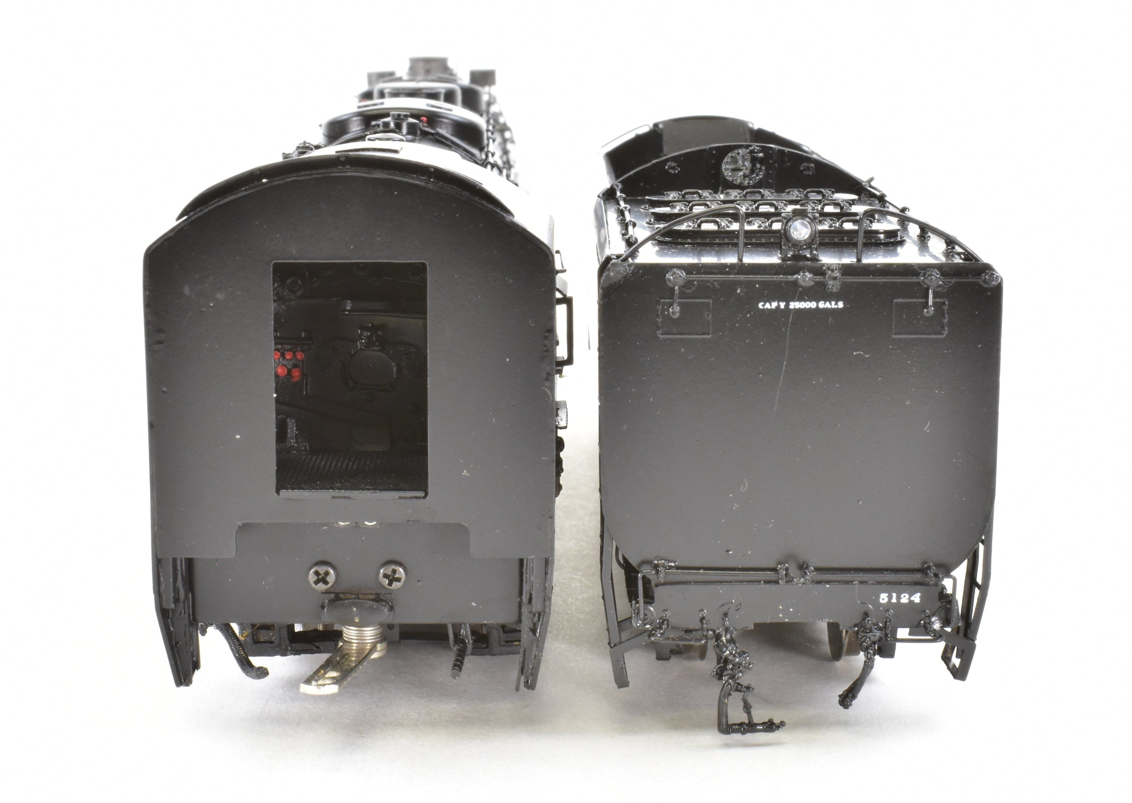 HO Scale Brass Model Train - Overland Models Northern Pacific Z - 7 4 - 6 - 6 - 4 FP Locomotive #5124