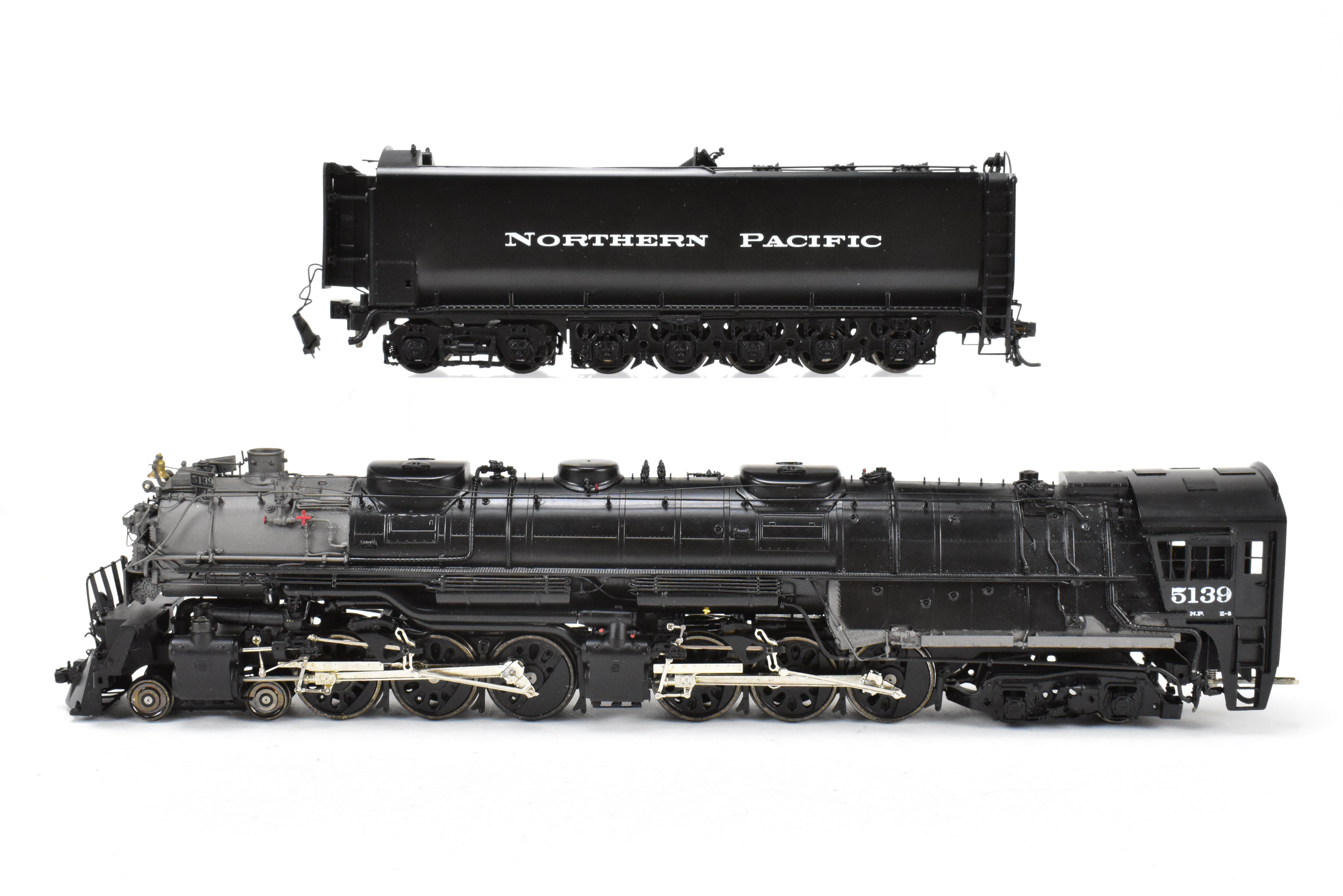 HO Brass OMI - Overland Models NP Z - 8 4 - 6 - 6 - 4 FP #5139 with Minor Issues, As - Is