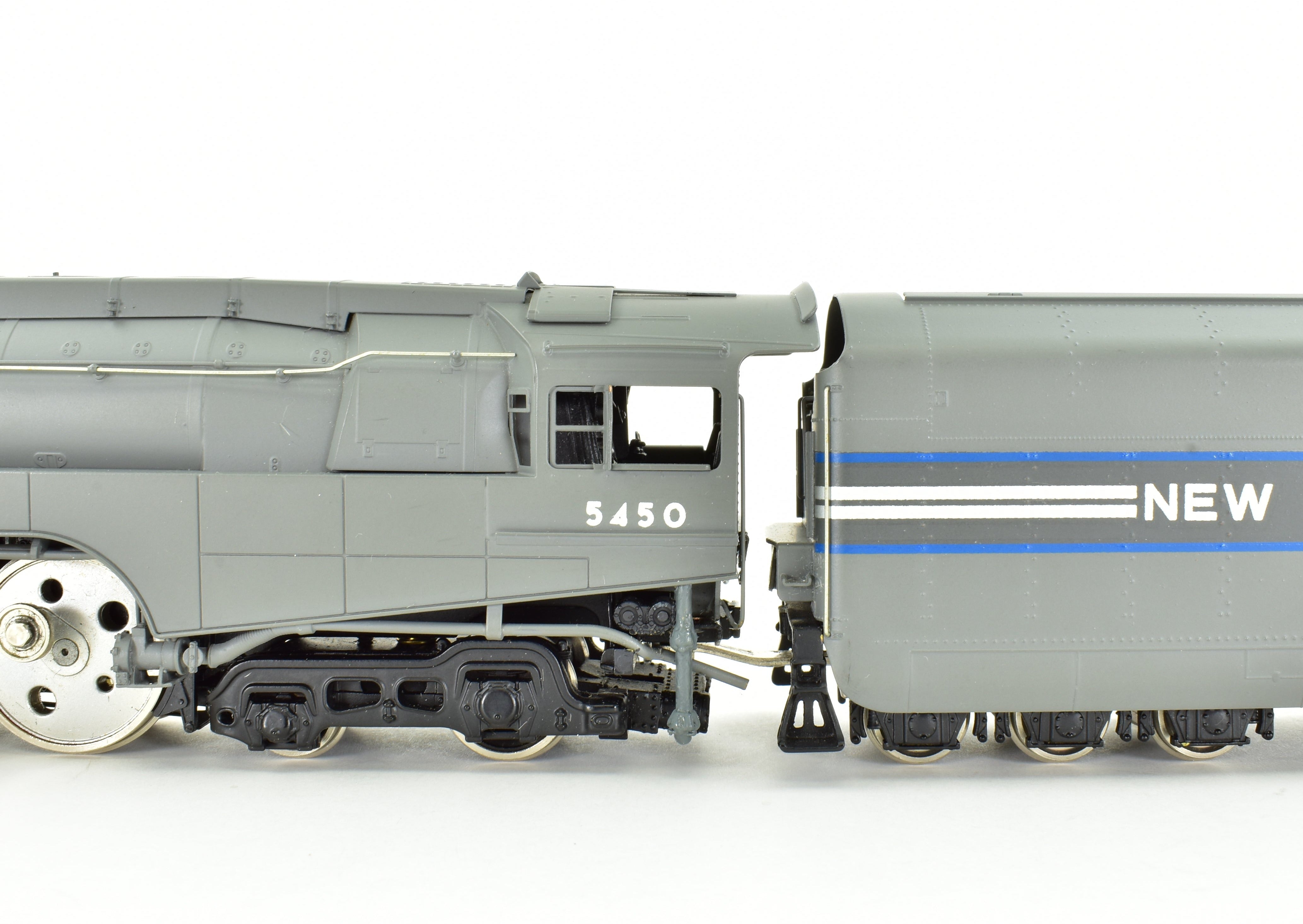 High - Quality HO Scale Brass Model Train Imported from NYC - New York Central J - 3A 4 - 6 - 4 Streamlined Hudson 20th Century Ltd FP No. 5450