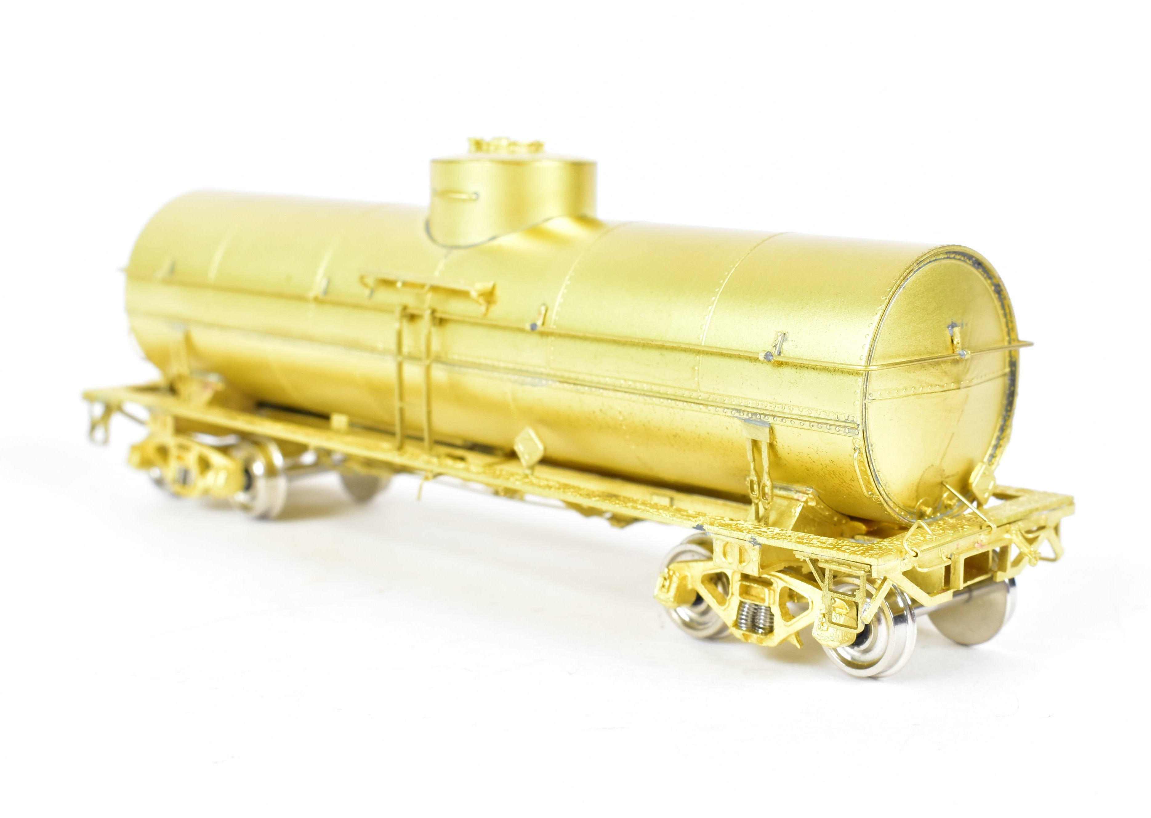 HO Scale Brass Single Dome Tank Car Model by Overland Models, Inc. (OMI) for Various Roads - GATX 10,000 Gallon Capacity
