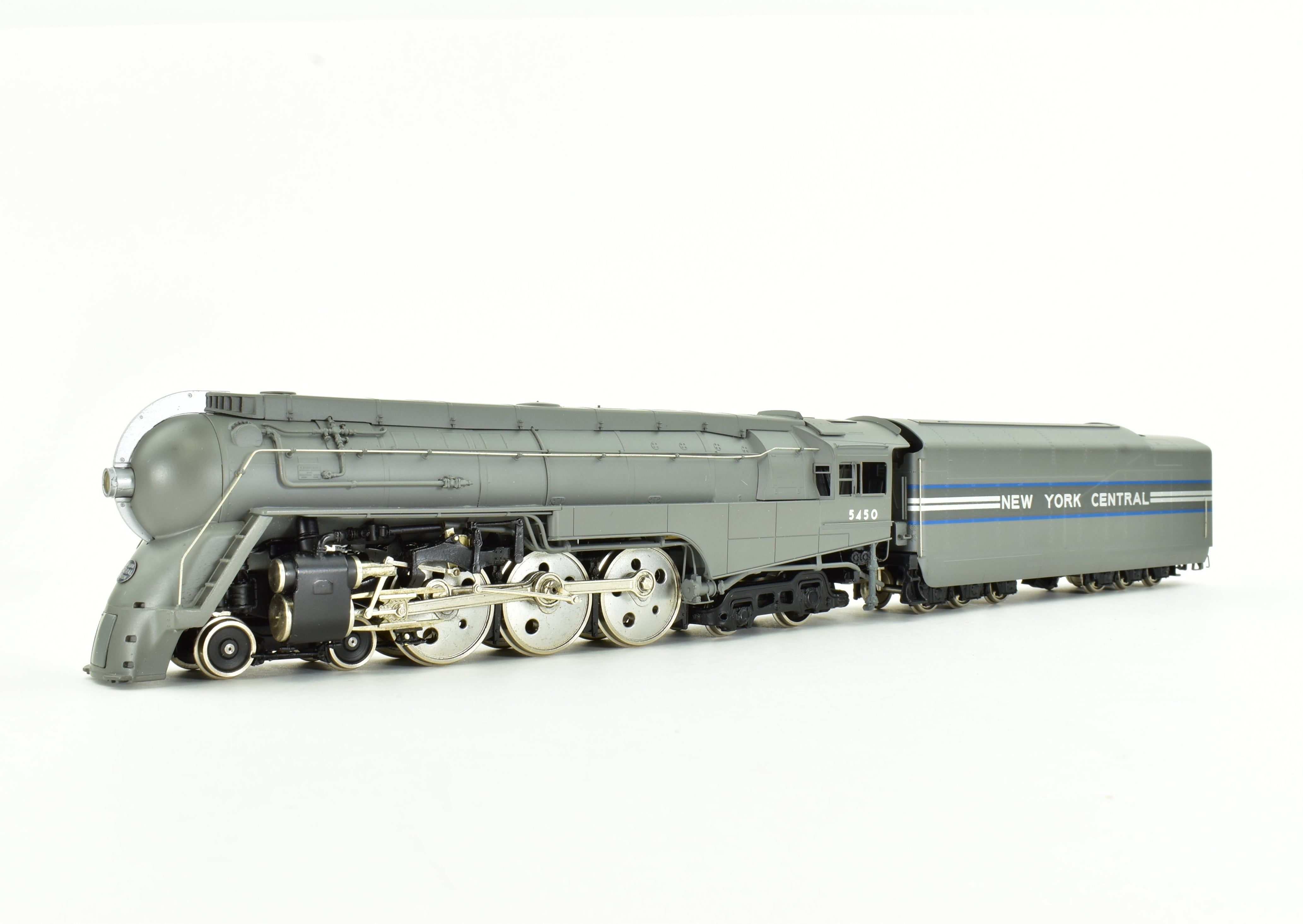 High - Quality HO Scale Brass Model Train Imported from NYC - New York Central J - 3A 4 - 6 - 4 Streamlined Hudson 20th Century Ltd FP No. 5450