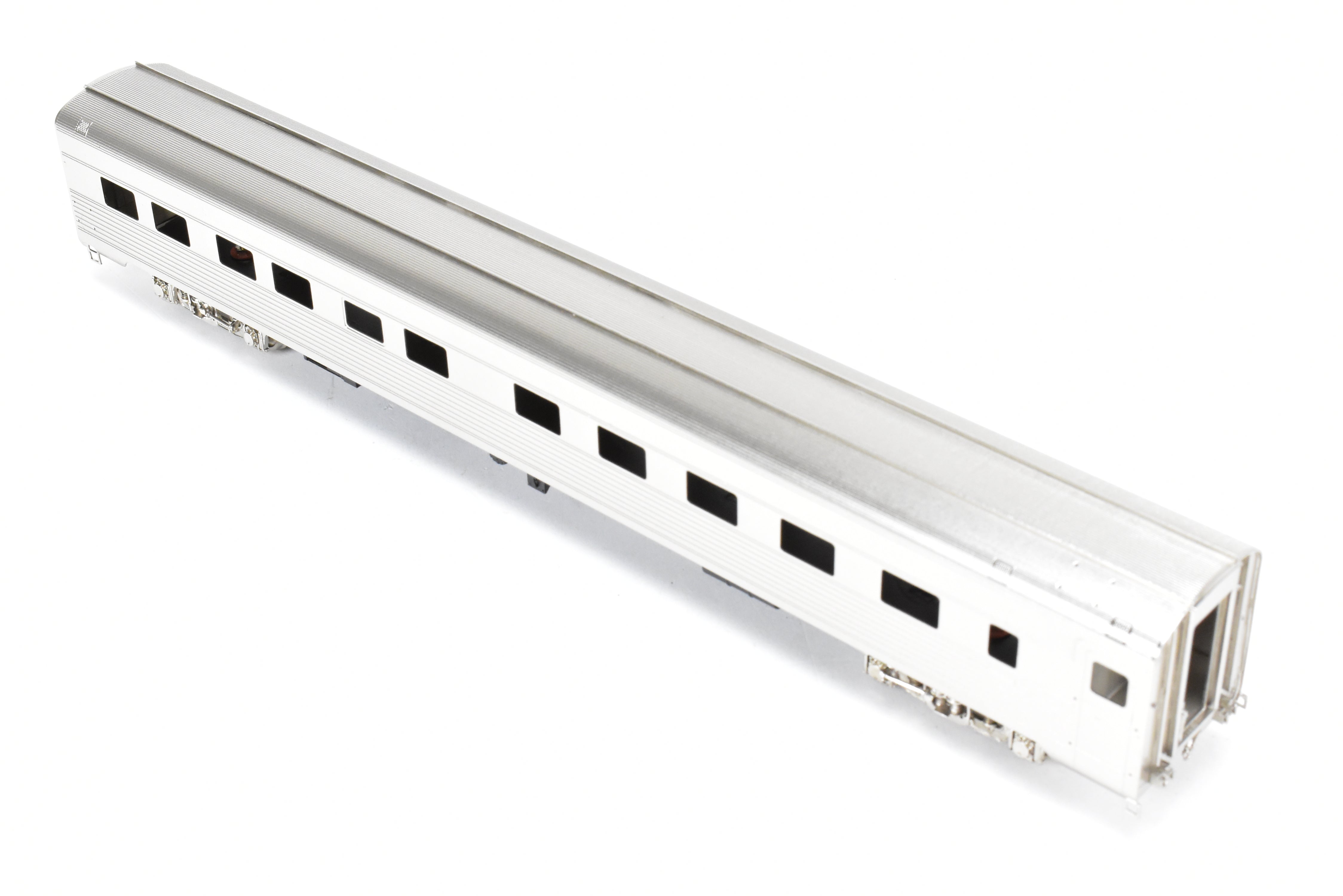 HO Scale Brass Train Model - Amtrak Budd 10 RMT - 6DBR Pacific Series Sleeper Heritage HEP Version by Cascade Models
