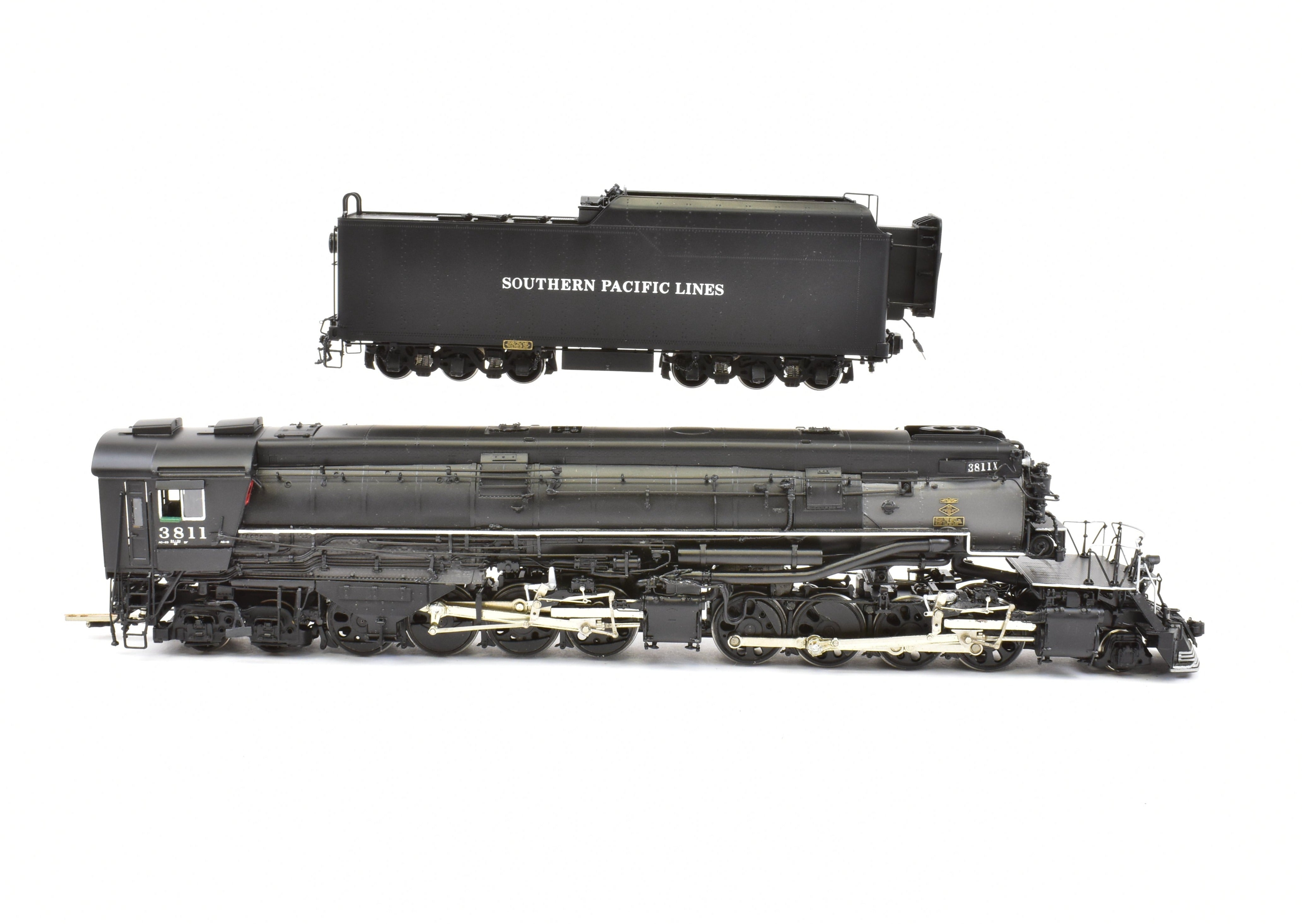 HO Scale Brass Key Imports Classic SP Southern Pacific AC - 9 2 - 8 - 8 - 4 Coal Tender #3811