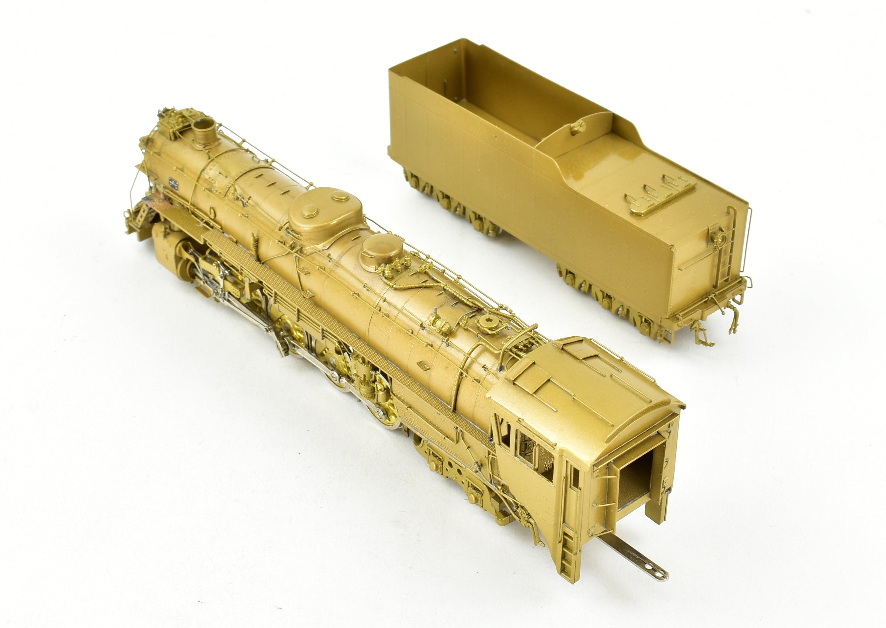 High - Quality HO Scale Brass Model Train: CON NJ Custom Brass CB&Q - Burlington Route Class O5A 4 - 8 - 4 Locomotive