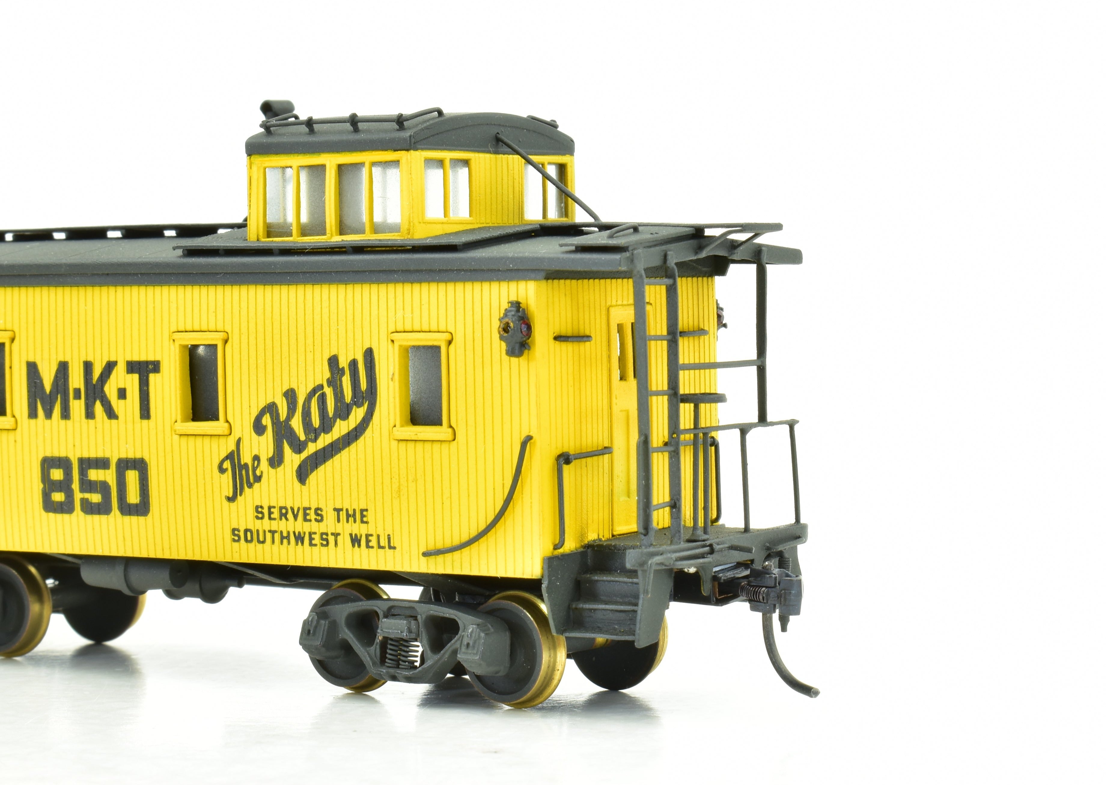 HO Scale Brass Hallmark Models Missouri Kansas Texas Katy Wood-Sheathed Caboose CP