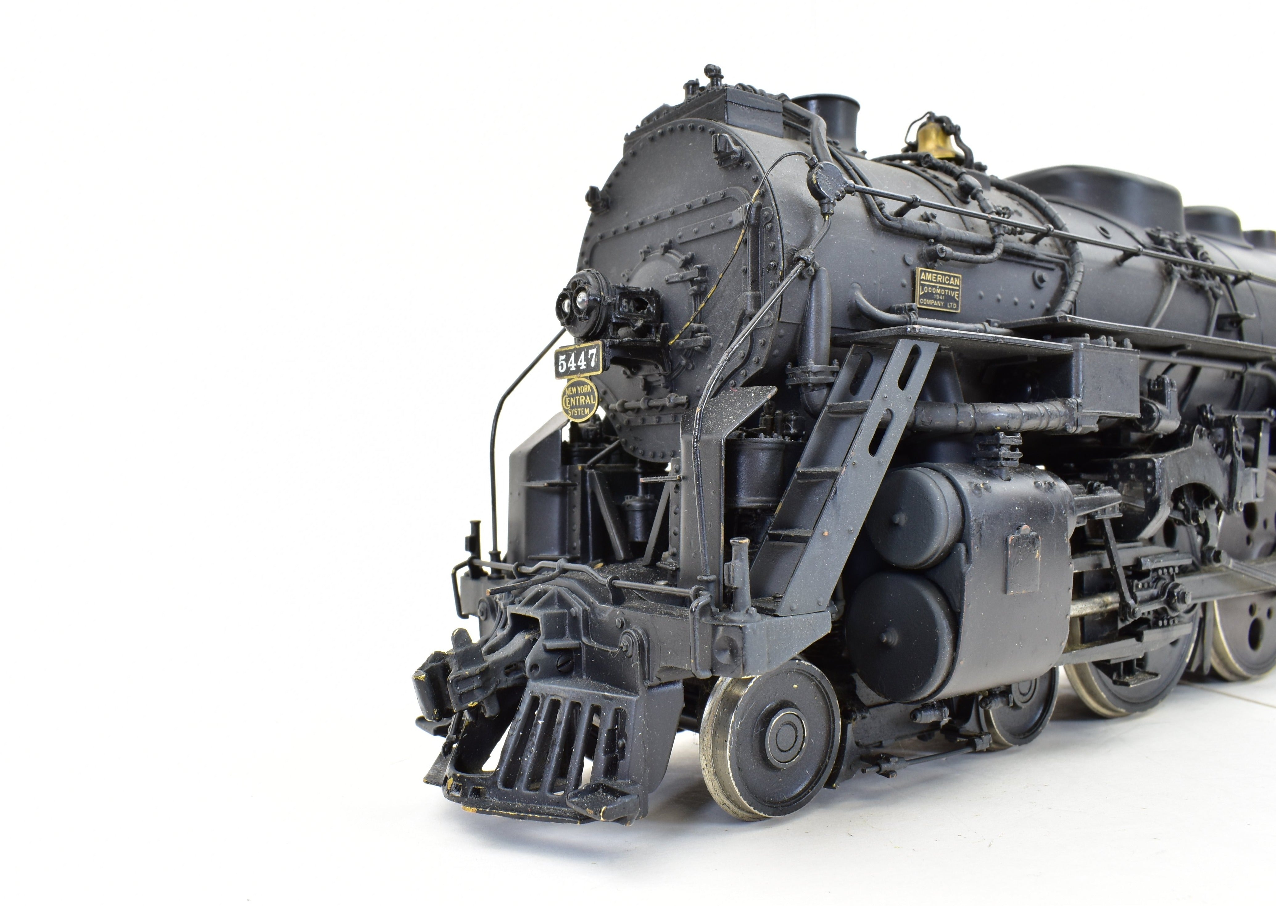 O Scale Brass Model Train - Precision Scale Co. from NYC - New York Central J-3a 4-6-4 De-Streamlined Hudson Locomotive with Custom Painting
