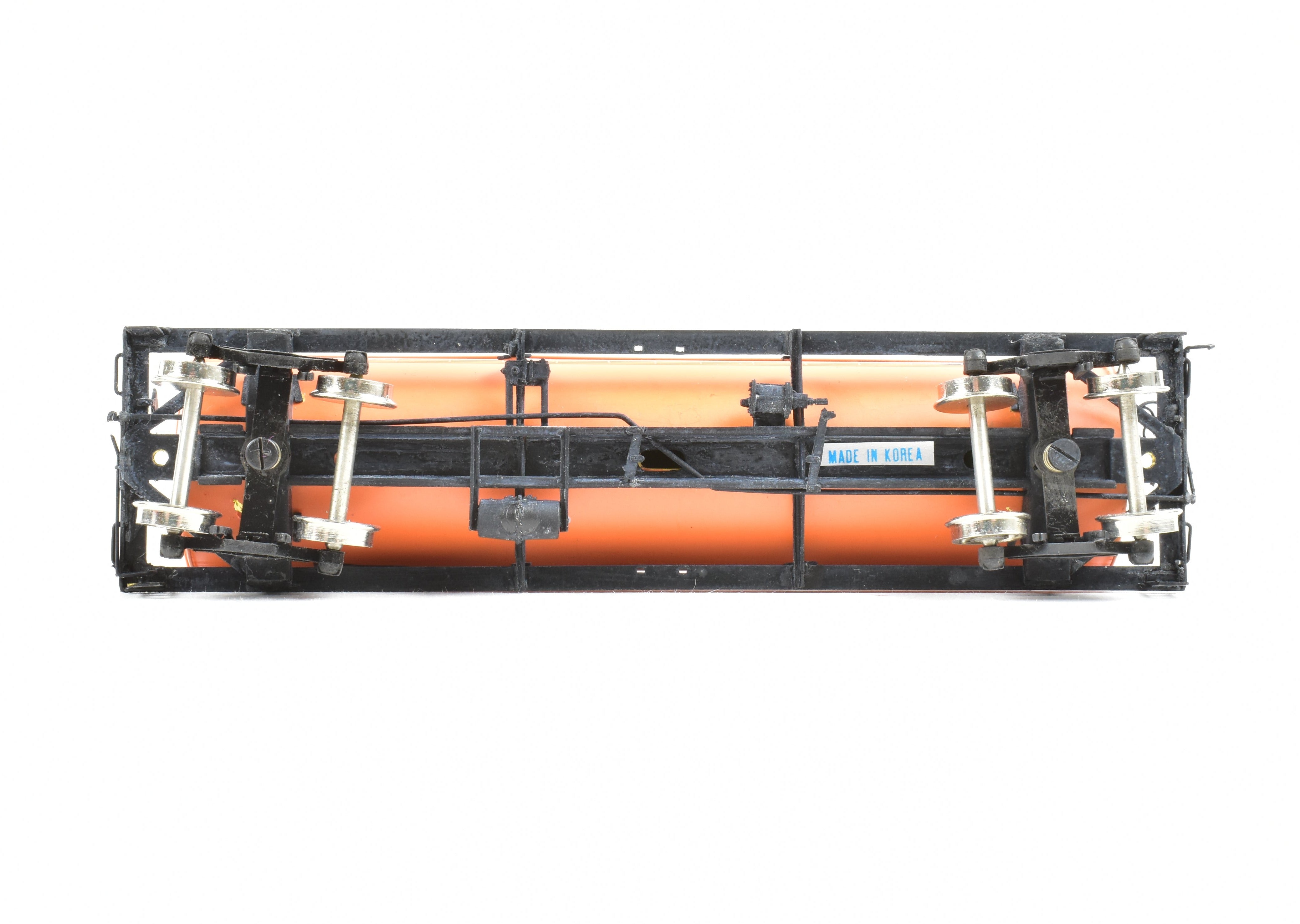 HO Brass PSC Precision 11,141 Gallon Orange Hooker Chemicals Tank Car