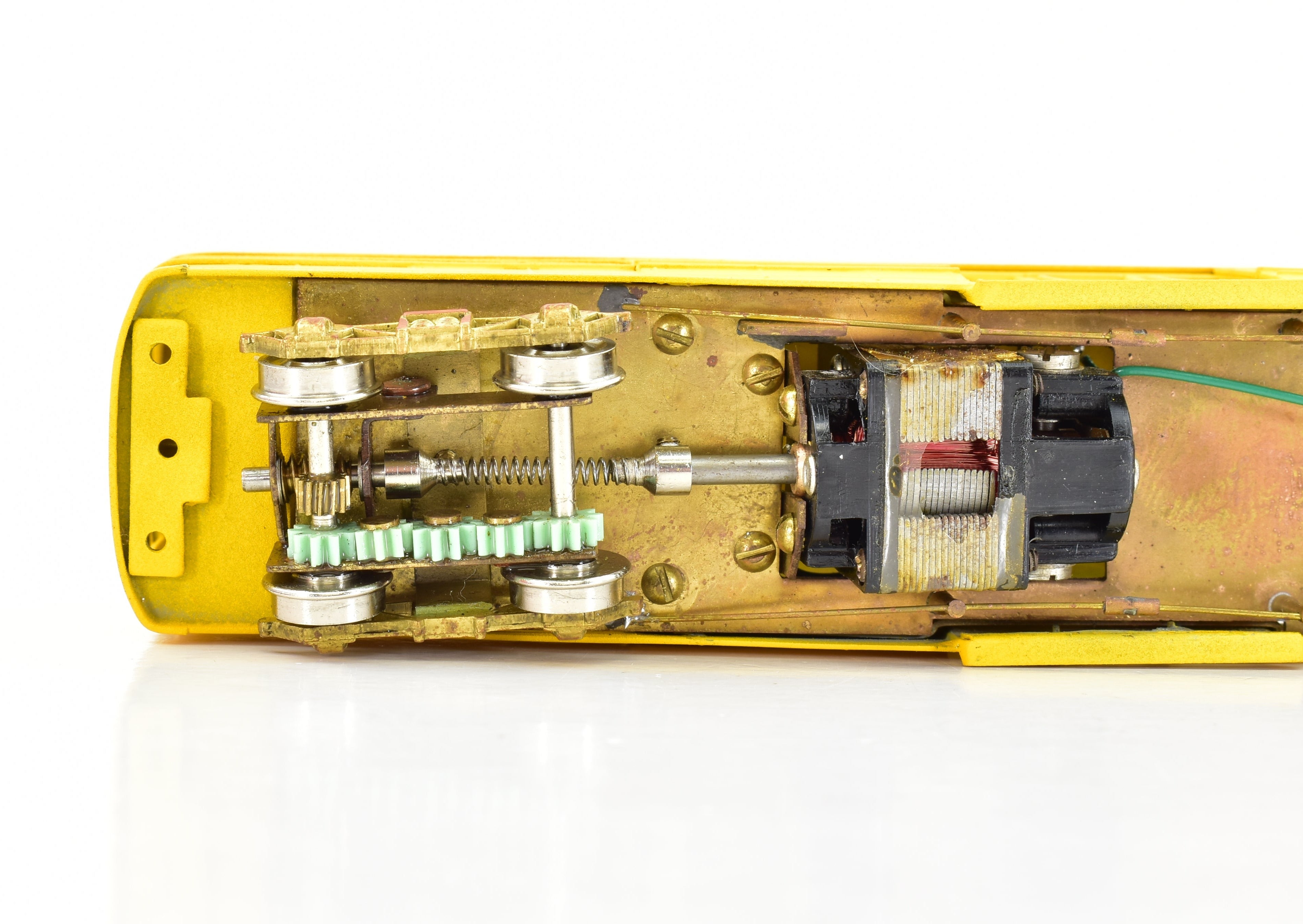 HO Scale Brass Los Angeles Railway Type C Streetcar Partially Painted by S. Soho & Co., Sold As-It-Is Condition