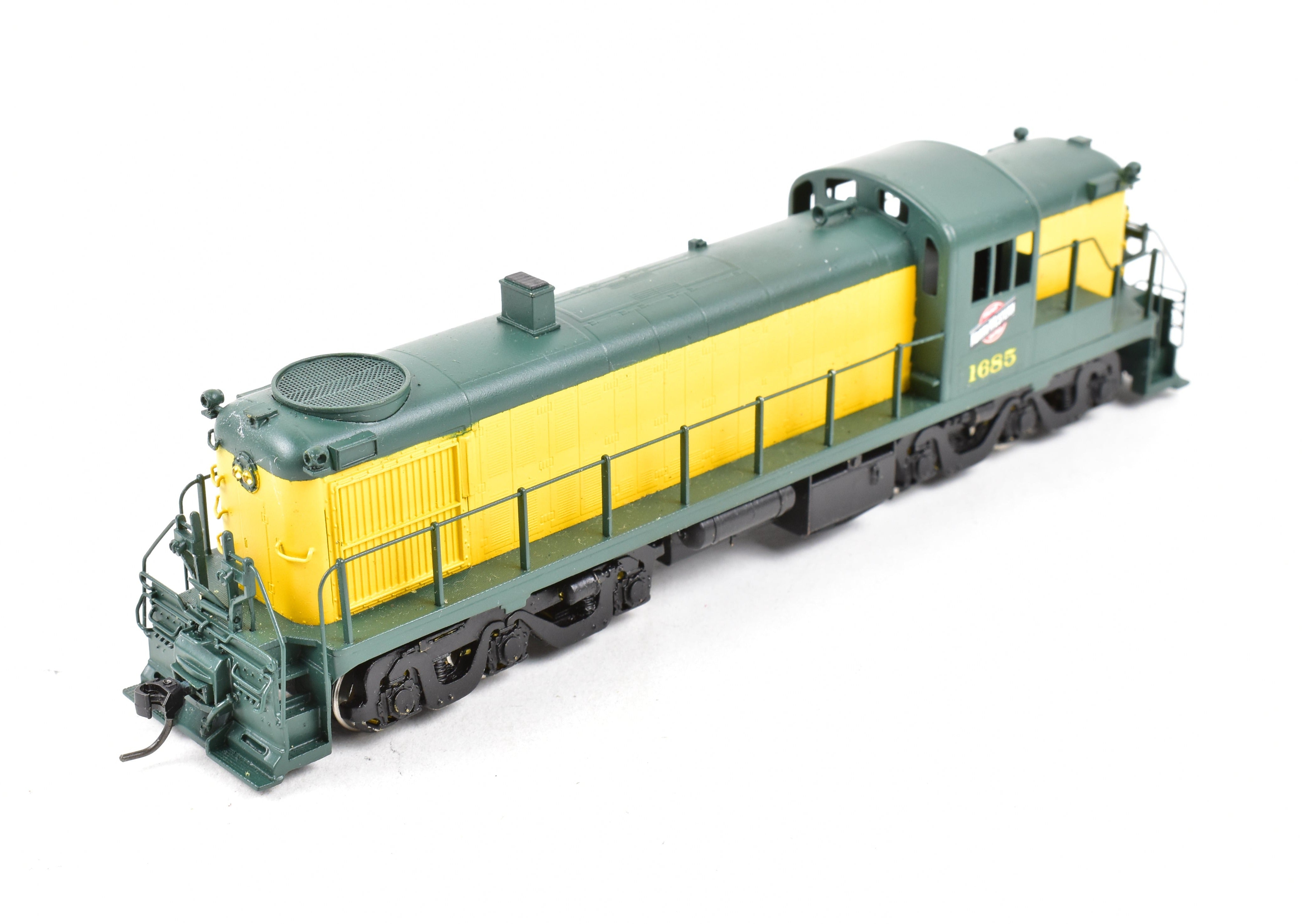 HO Scale Brass ALCO Locomotive Models of C&NW - Chicago & Northwestern ALCO RSD - 4/5 Phase 1 Custom - Painted as CP No. 1685