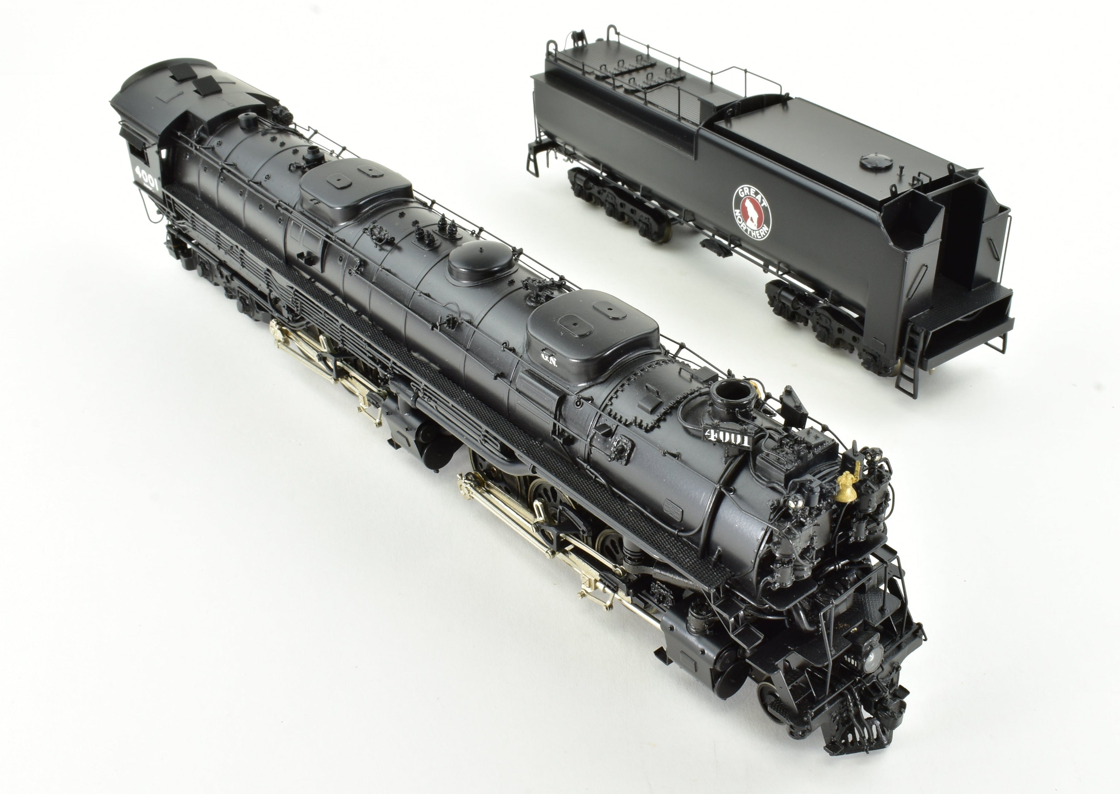 HO Scale Brass Model Train - PFM Tenshodo Great Northern Class Z - 6 4 - 6 - 6 - 4 Steam Locomotive with PFM Sound from 1995 Run