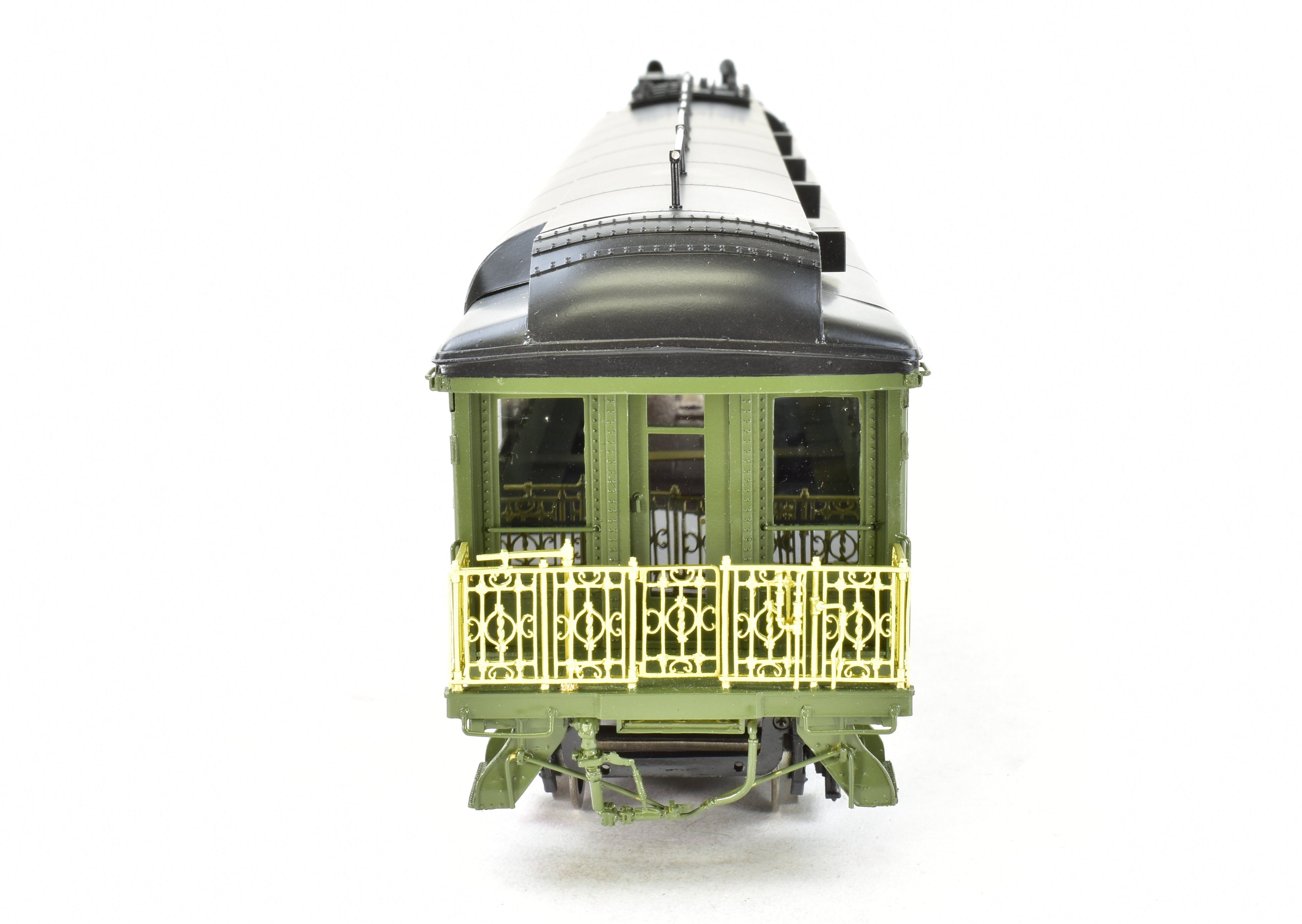O Scale 1:48 Pecos River Brass ATSF - Santa Fe Heavyweight #9 Factory-Painted Business Car