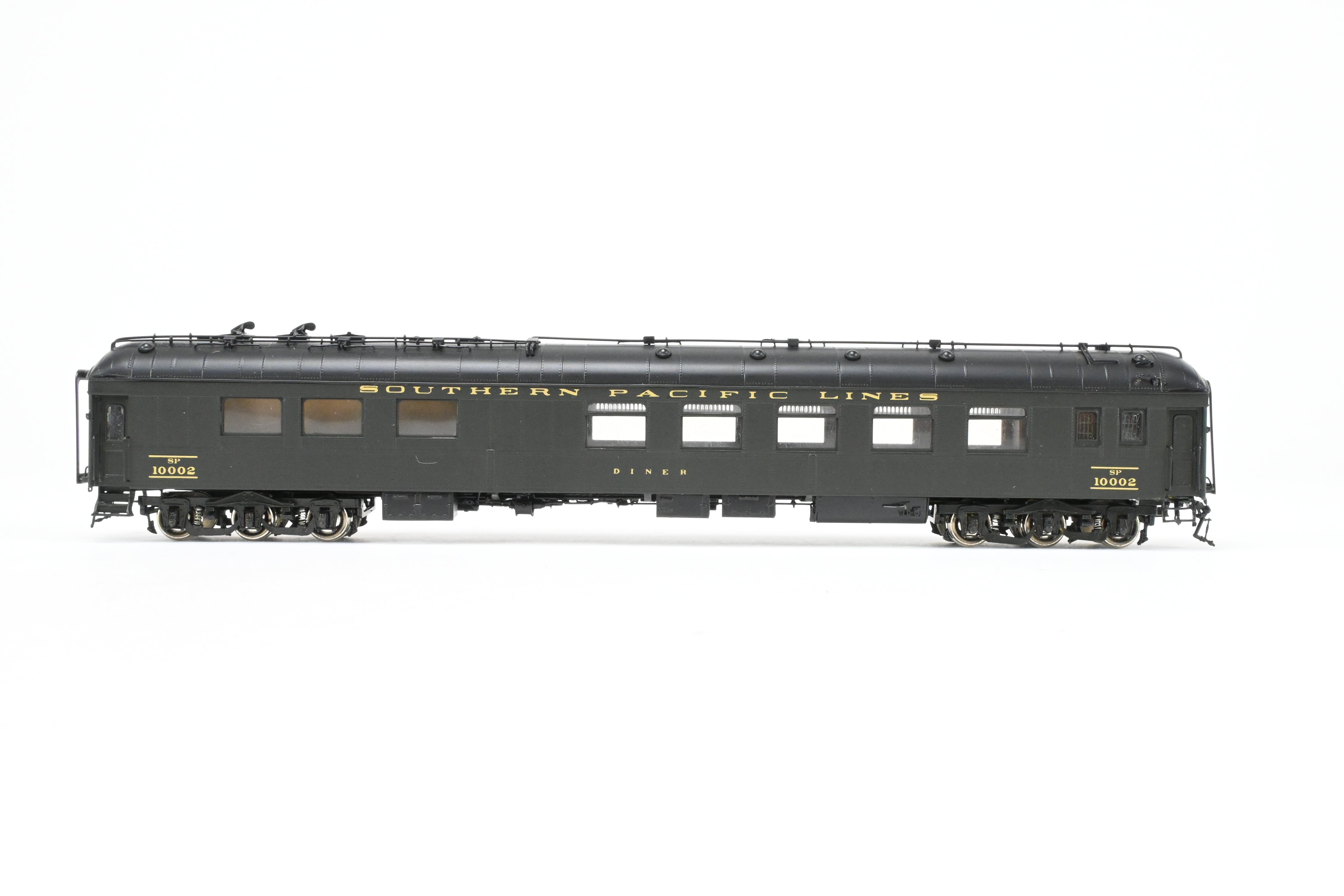 HO Scale Brass Precision Model Train Diner - Precision Scale Co. SP - Southern Pacific Harriman Common Standard 72 - D - 3 Diner FP #10002