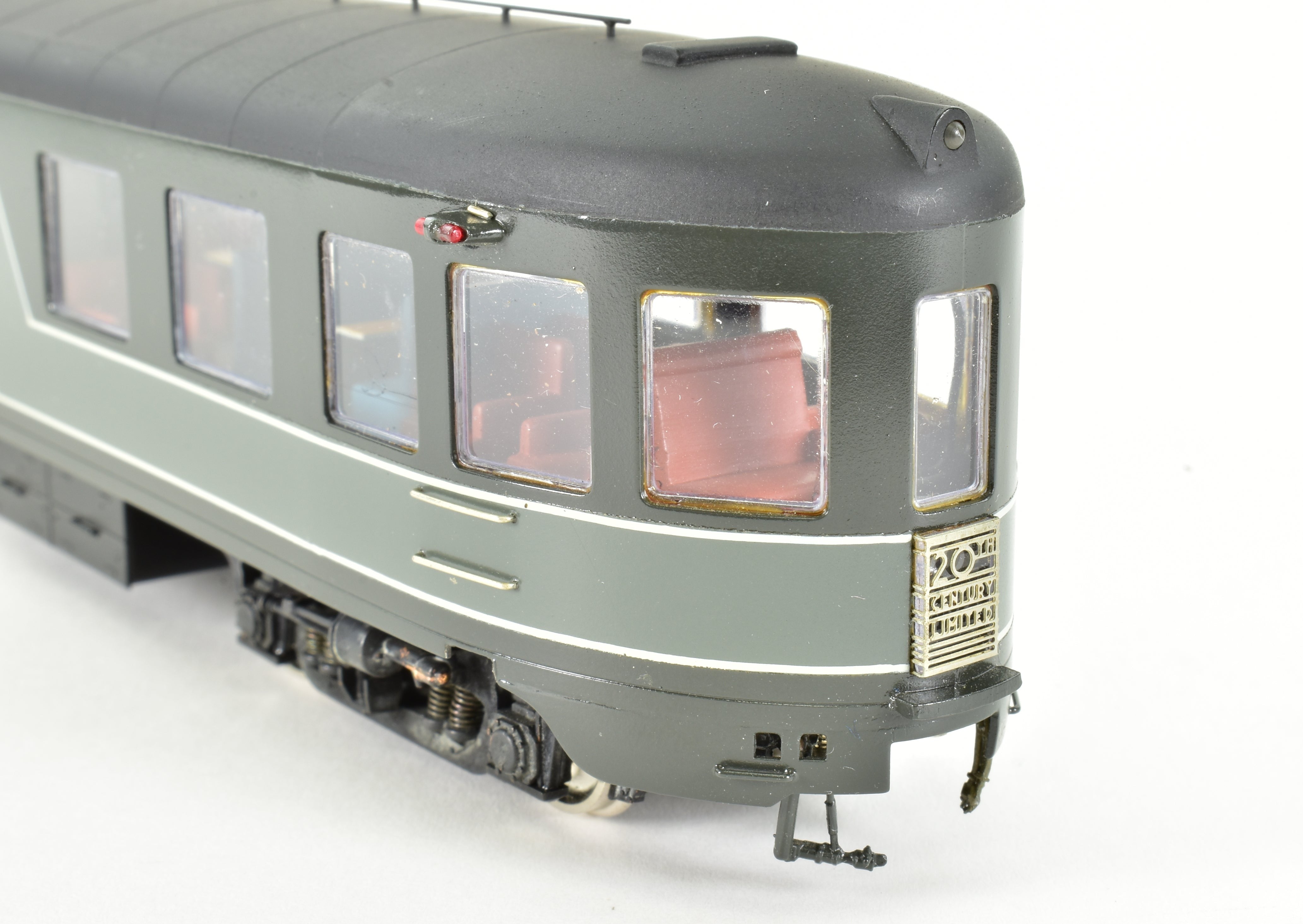 HO Scale Brass Model Train Set - Erie Limited NYC - New York Central 1948 20th Century Limited with 2 E7 A/B Locomotives and 9-Car Set