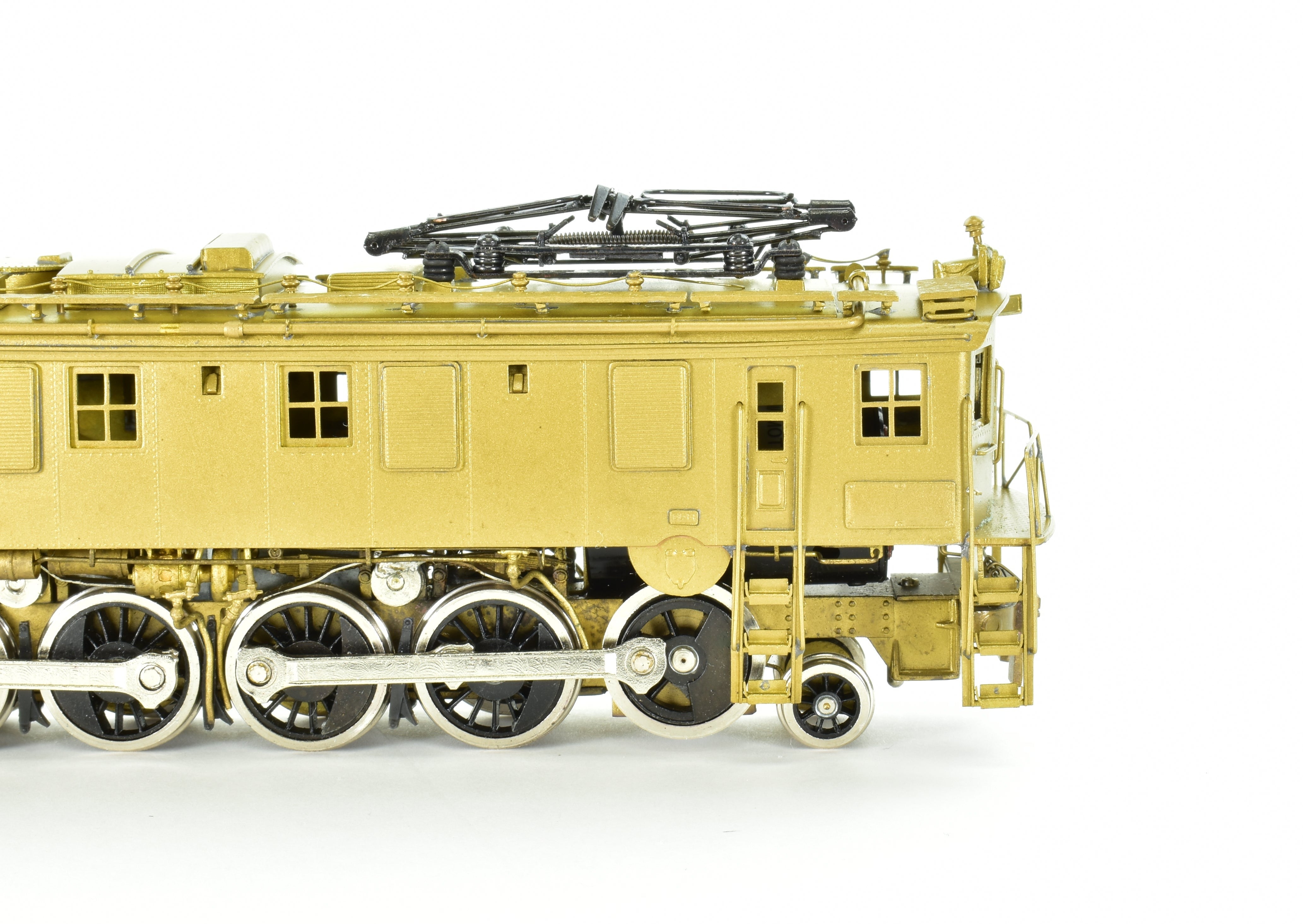 High - Quality HO Scale Brass Alco Models Virginian EL - 3a Jackshaft 3 - Unit Electric Locomotive Model for Train Enthusiasts