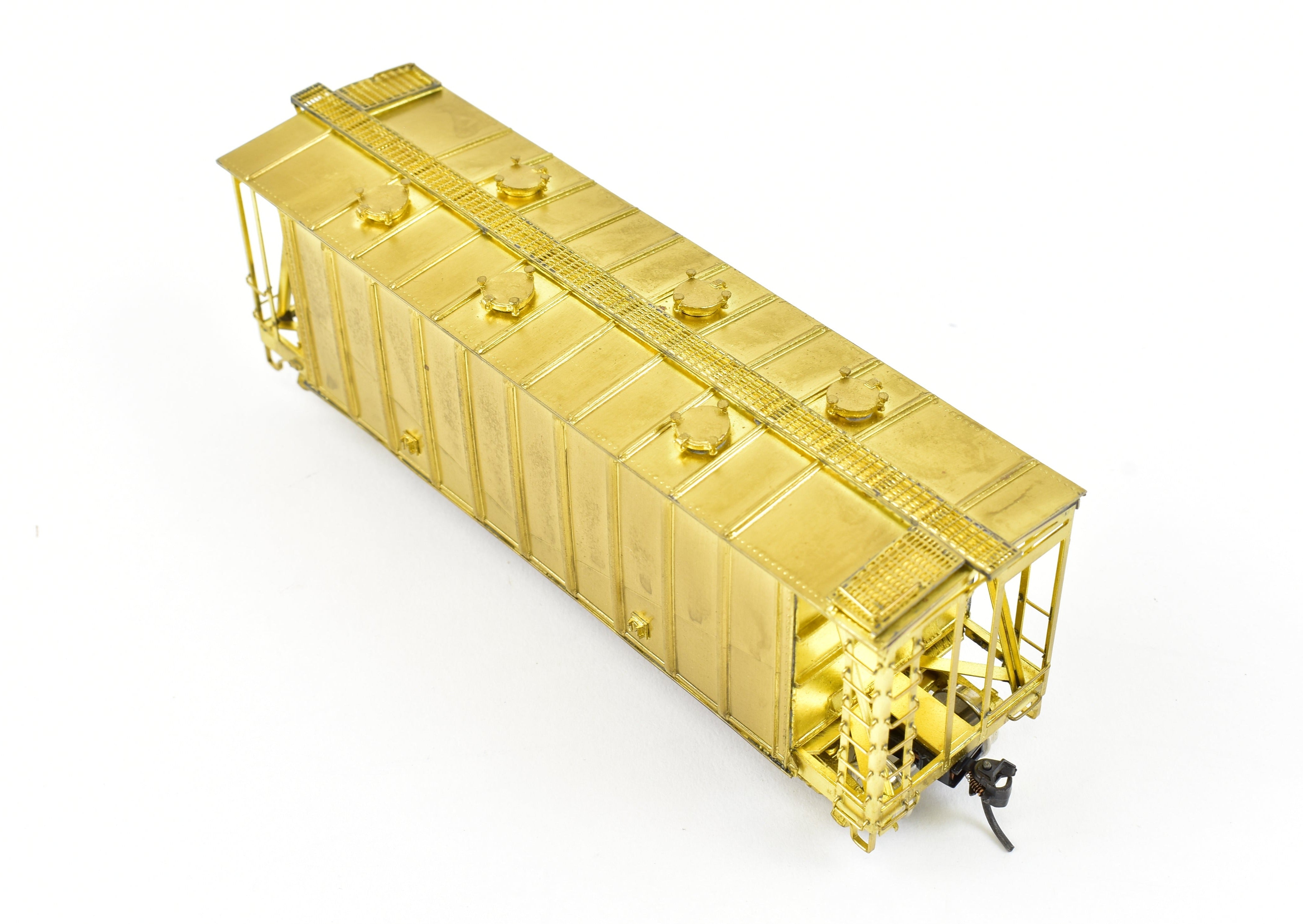 HO Scale Brass Airslide Covered Hopper Model by Overland Models, Inc. for Various Roads