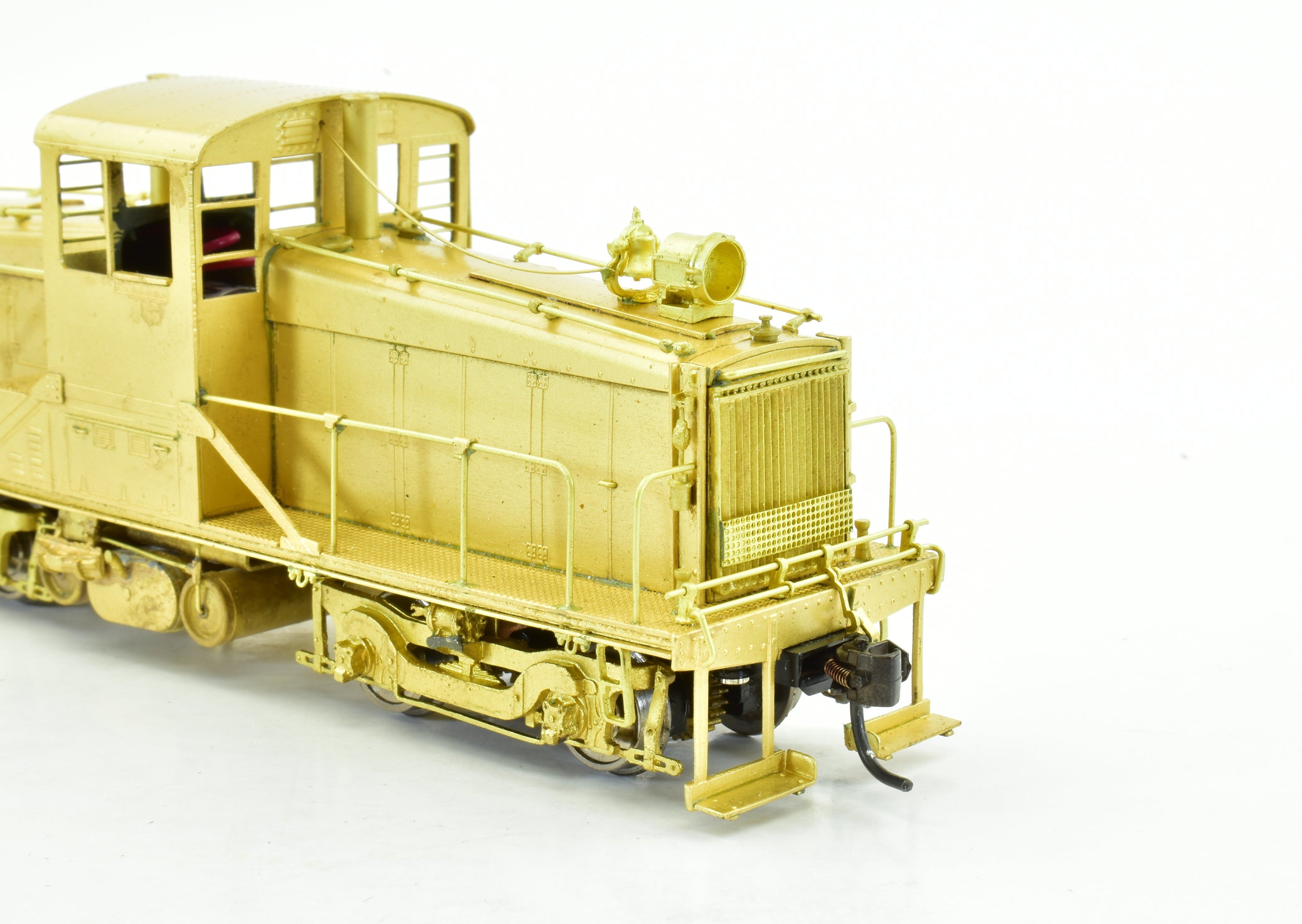 HO Scale Brass Oriental Limited CB&Q - Burlington Route Midwest Locomotive Works 65 - Ton Center - Cab Diesel Switcher Model Train