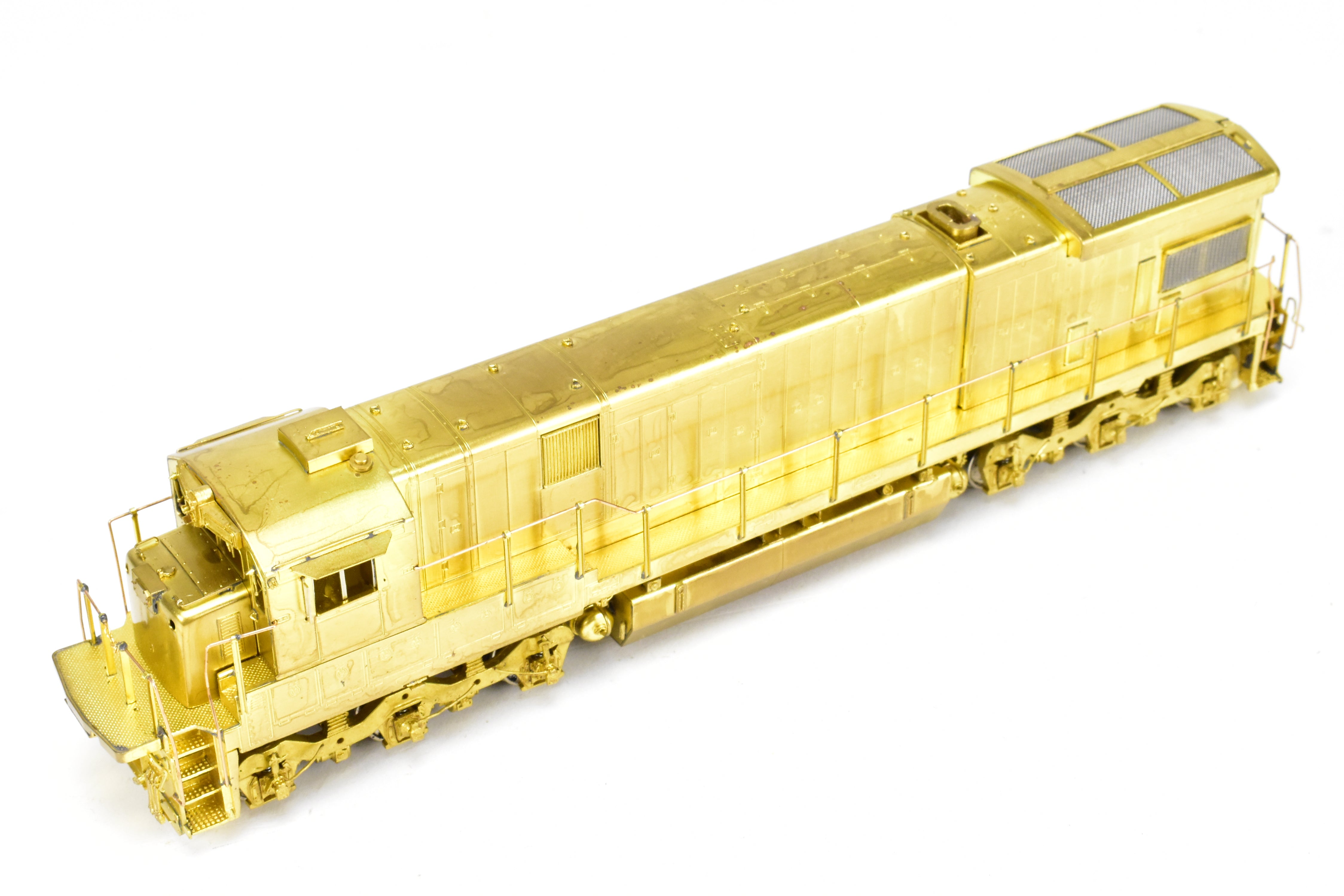 HO Brass OMI GE C30 - 7 2 - Window Locomotive with Anti - Climber (BN or ATSF)