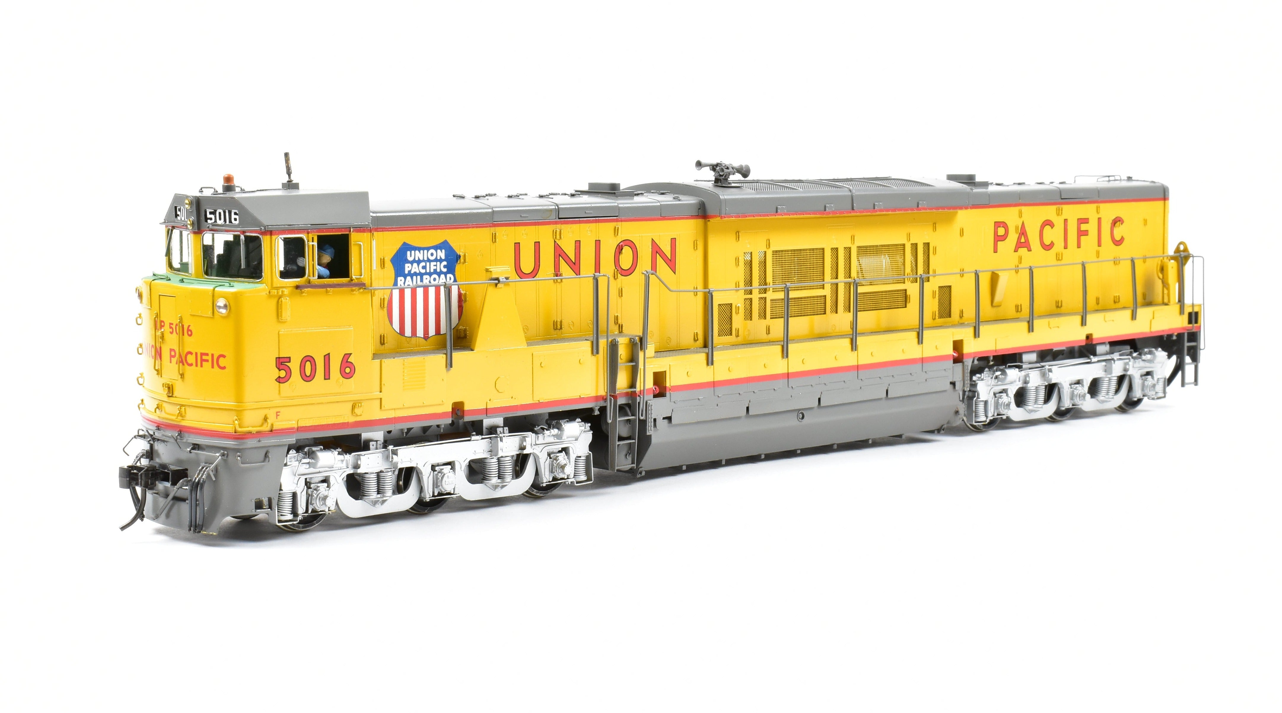 O Scale Brass Union Pacific U50C Locomotive Model - Overland Models, Inc., Professionally Painted No. 5016
